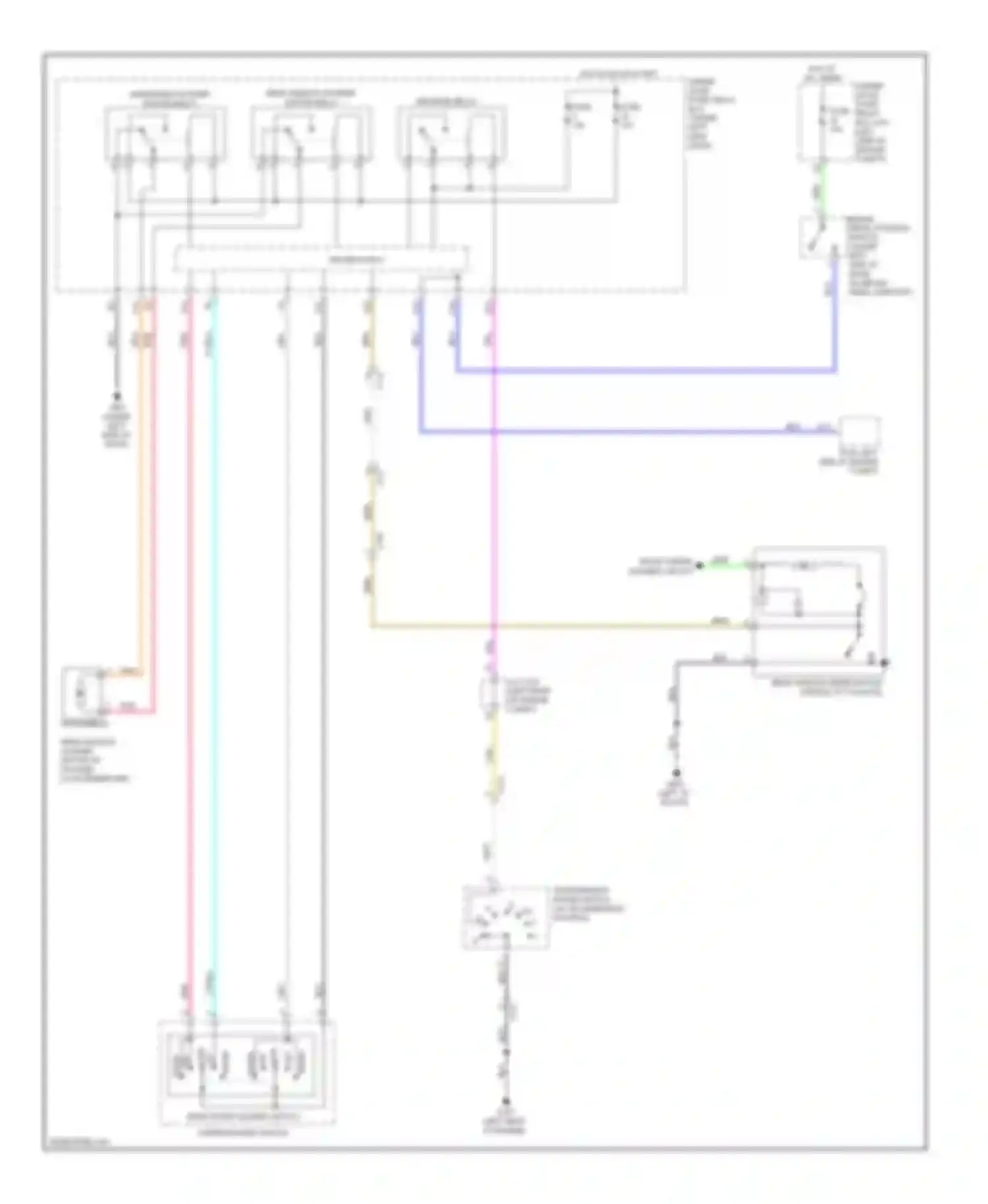 CR-V Honda IV (2011-2015): Rear wiper/washer circuit