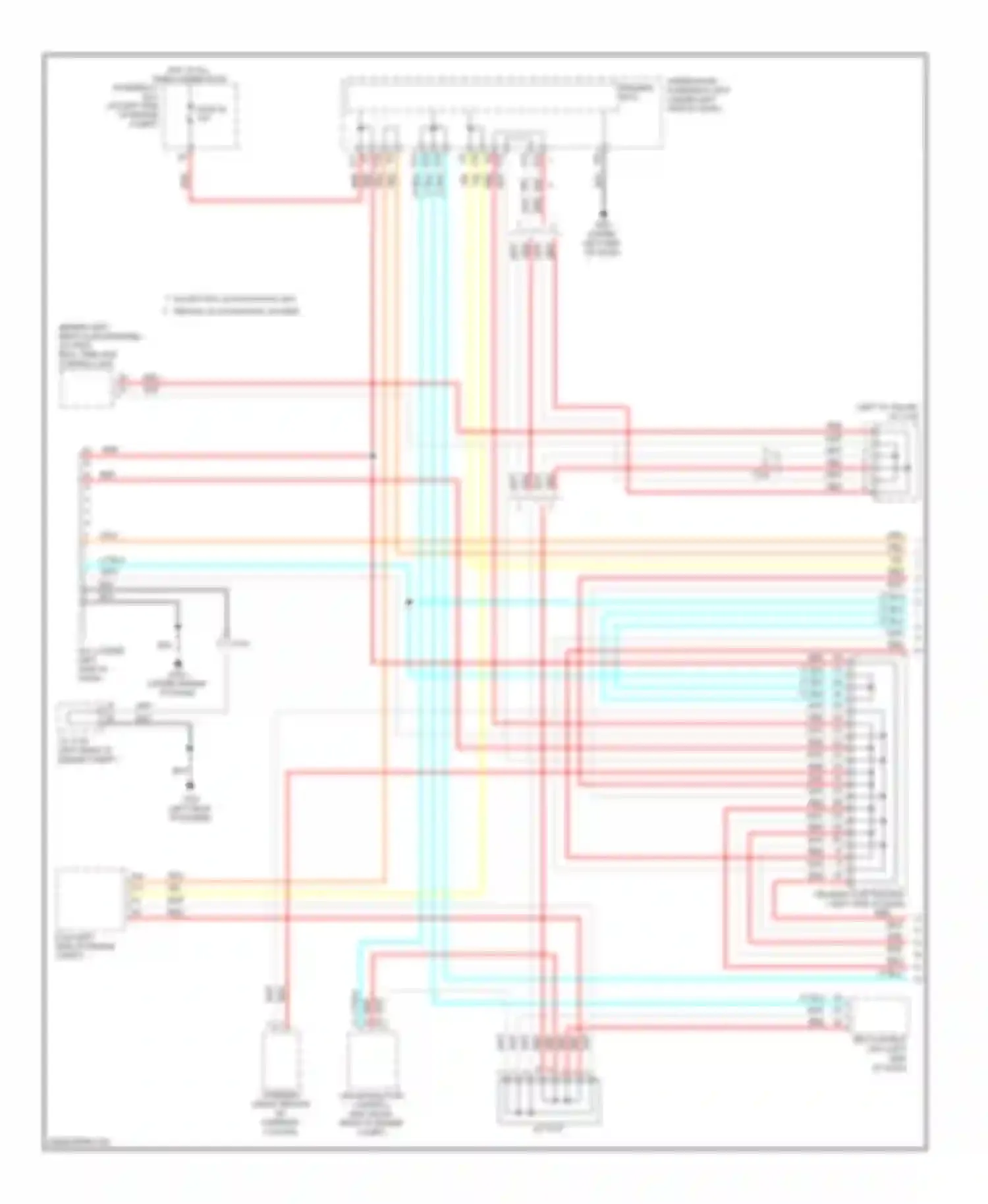 Wiring diagram blk for Honda CR-V IV (2011-2015) (13 of 84)