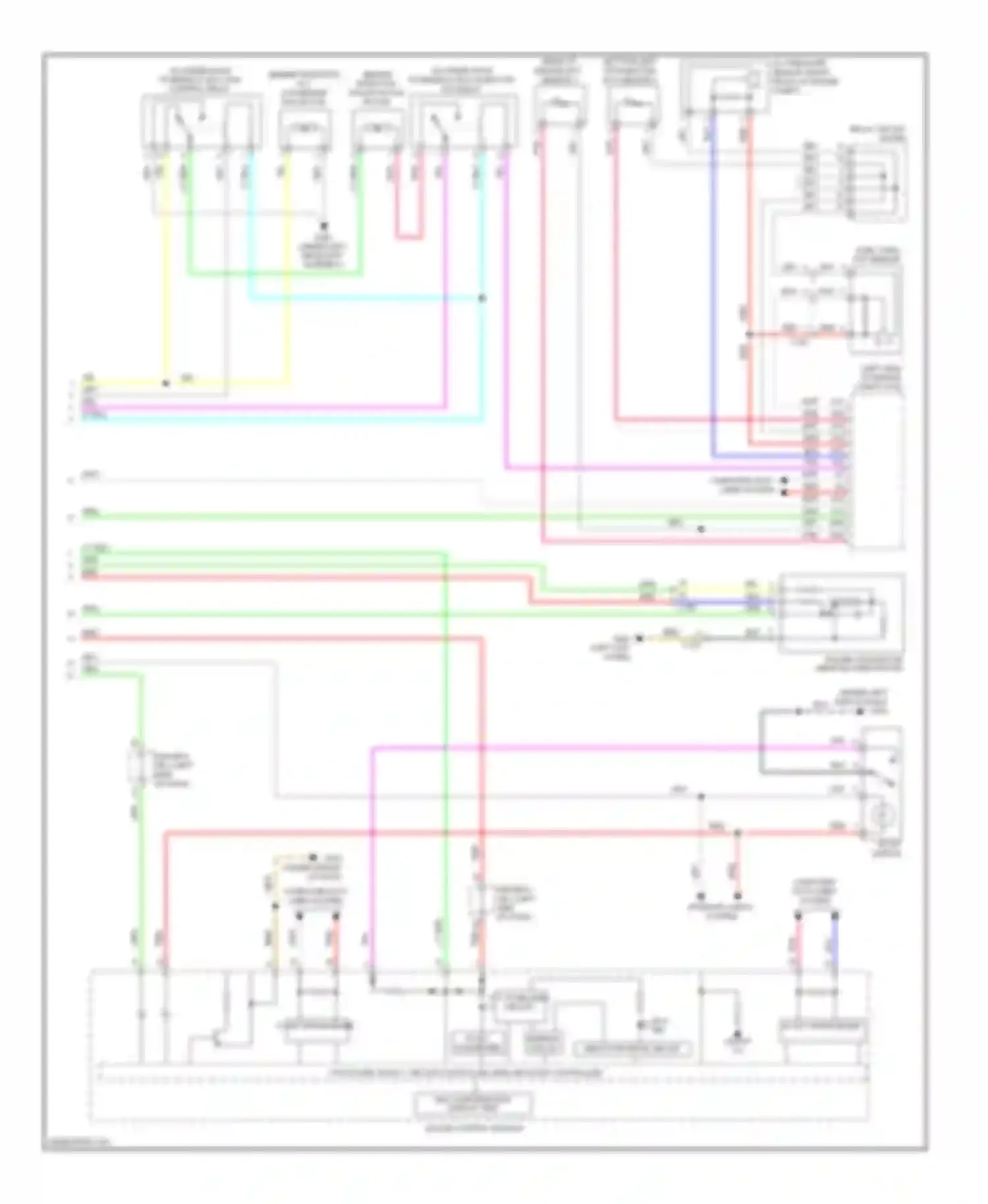 Wiring diagram dimming circuit for Honda CR-V IV (2011-2015) (2 of 6)