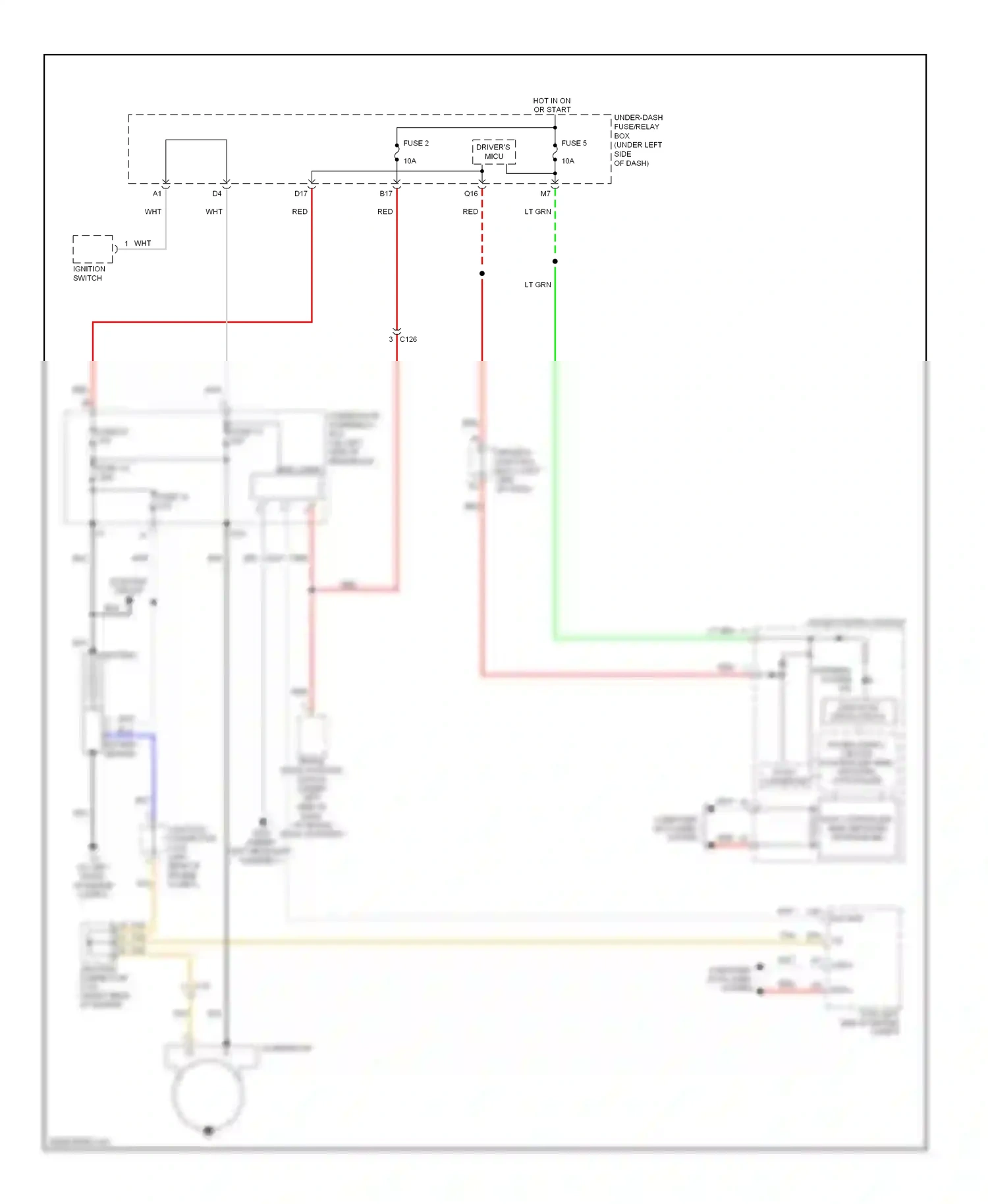 Honda CR-V IV (2011-2015) fast controller area network transceiver wiring diagram  (1 of 1)