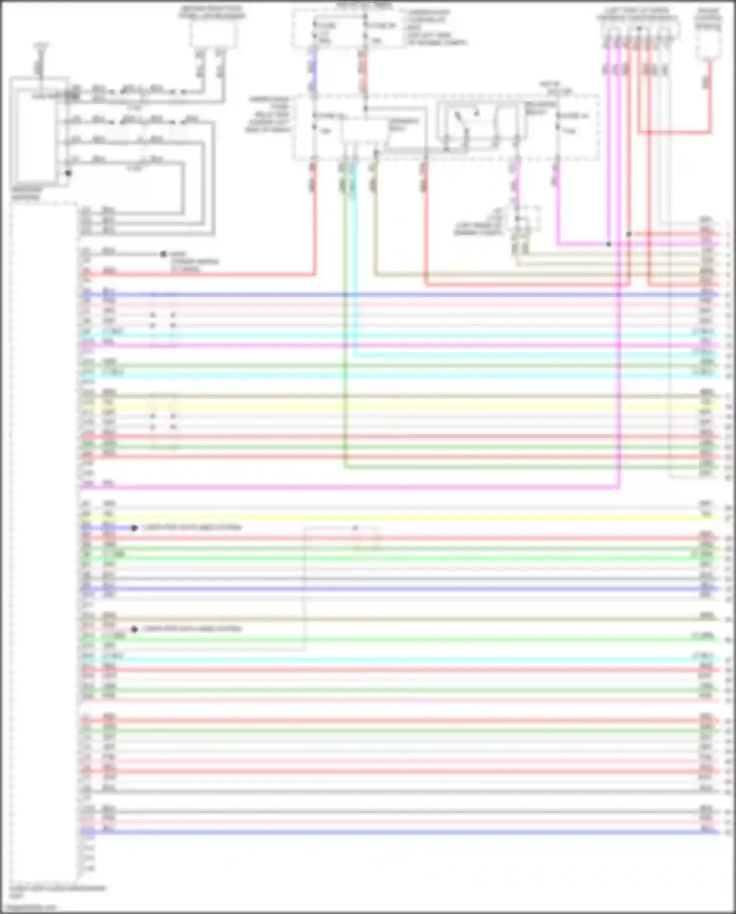 Wiring diagram fuse 19 for Honda CR-V IV (2011-2015) (6 of 6)