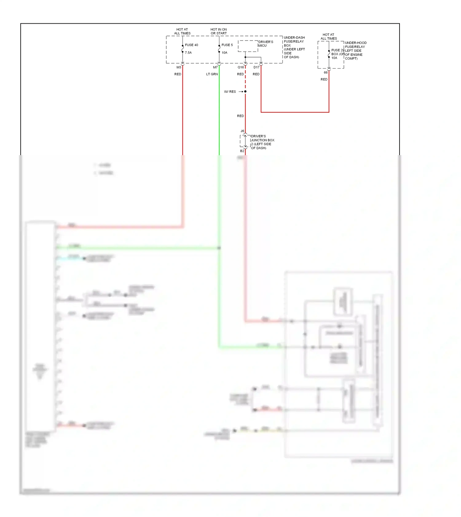 Honda CR-V IV (2011-2015) gauge control module wiring diagram  (28 of 28)
