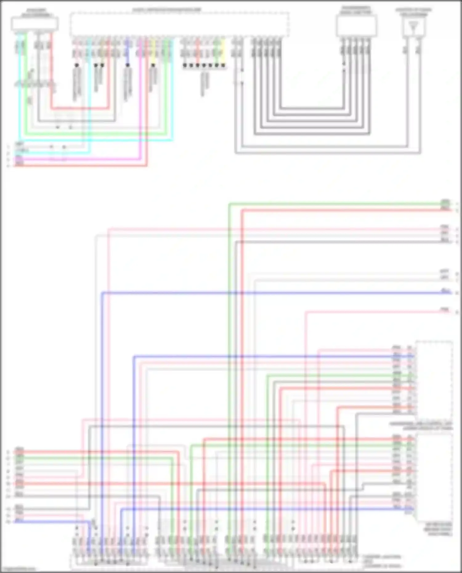 Wiring diagram red for Honda CR-V IV (2011-2015) (75 of 82)