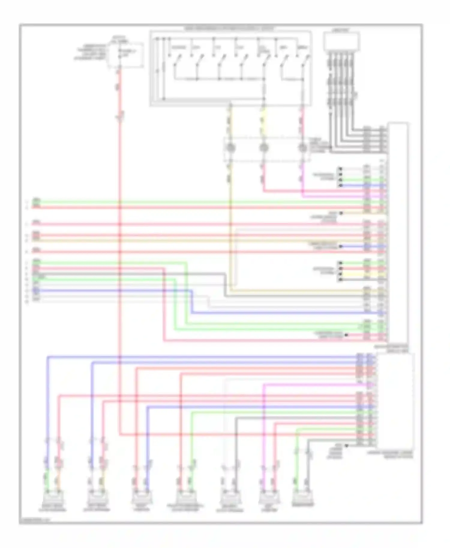 Wiring diagram red for Honda CR-V IV (2011-2015) (65 of 82)