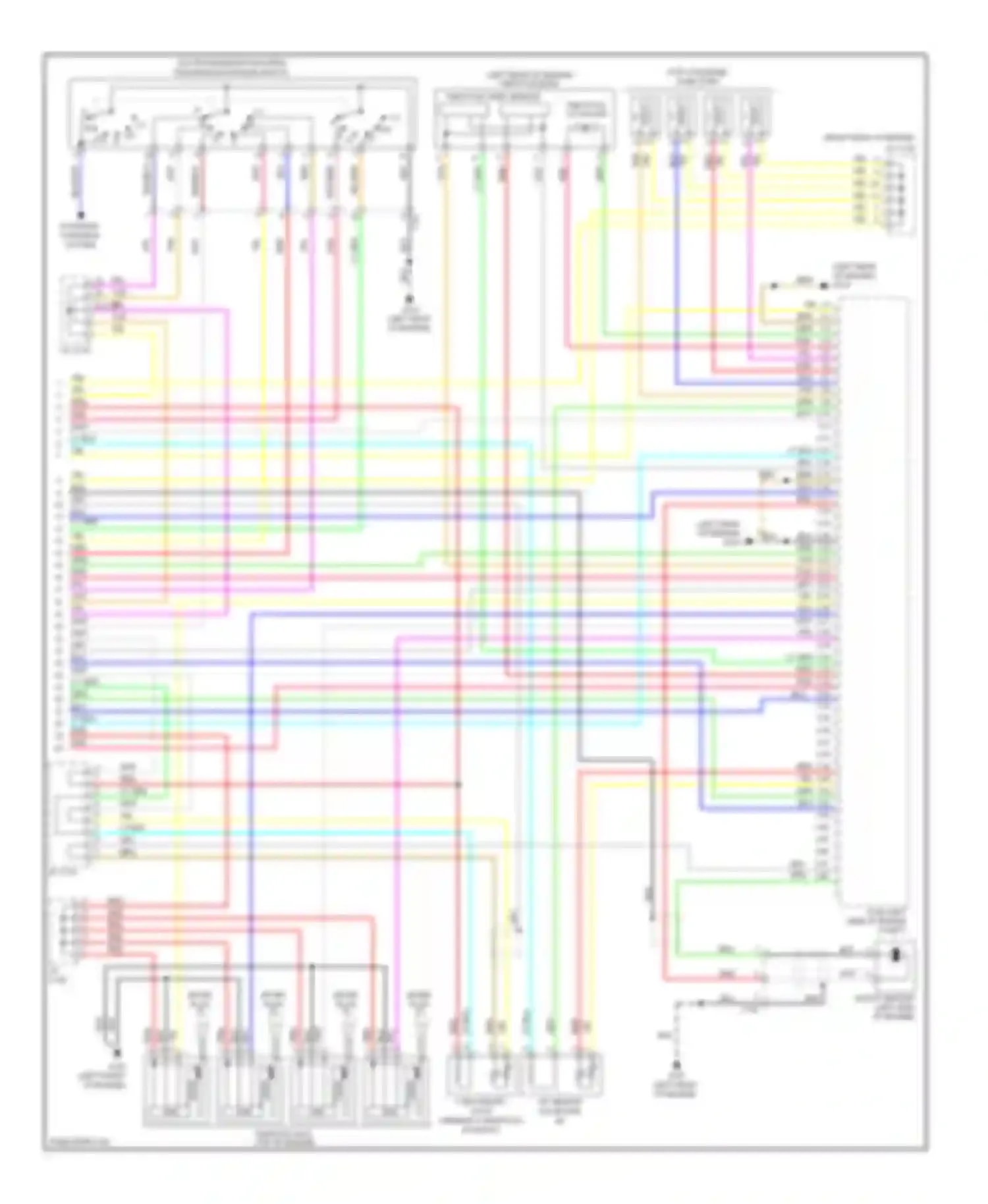 Wiring diagram red for Honda CR-V IV (2011-2015) (30 of 82)