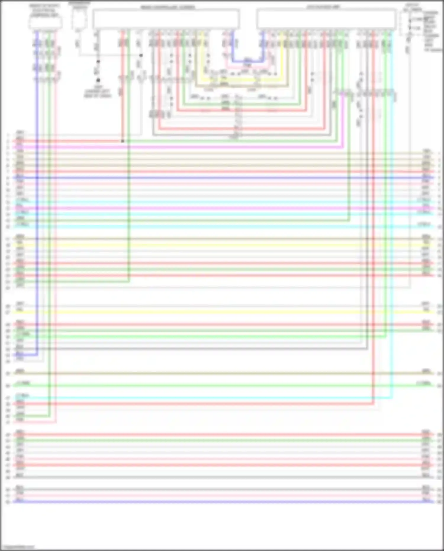Wiring diagram tan for Honda CR-V IV (2011-2015) (23 of 24)