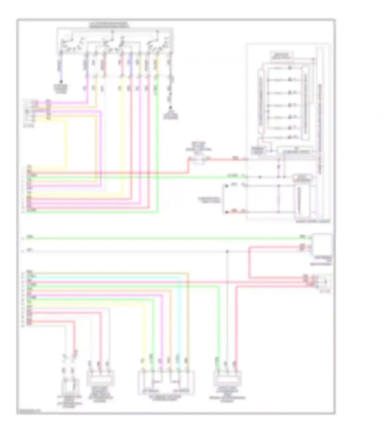 Wiring diagram wht/red for Honda CR-V IV (2011-2015) (1 of 3)