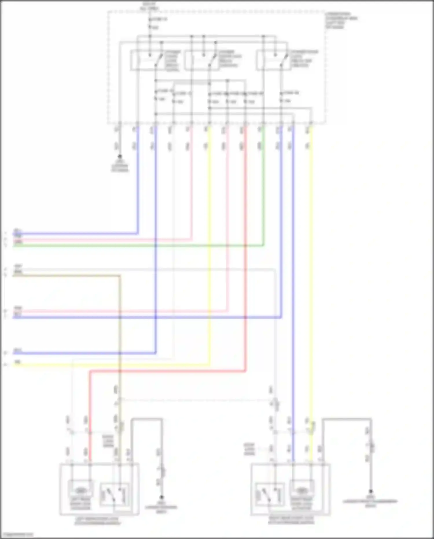 CR-V Honda V facelift (2019-2024): Forced entry circuit, except hybrid (6 of 6)
