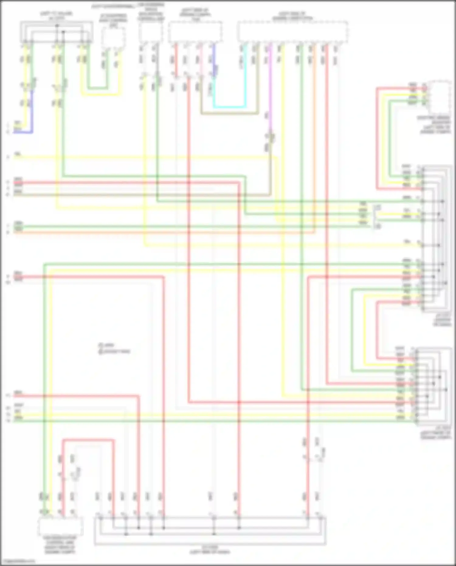 CR-V Honda V facelift (2019-2024): Computer data lines circuit, except hybrid (4 of 4)