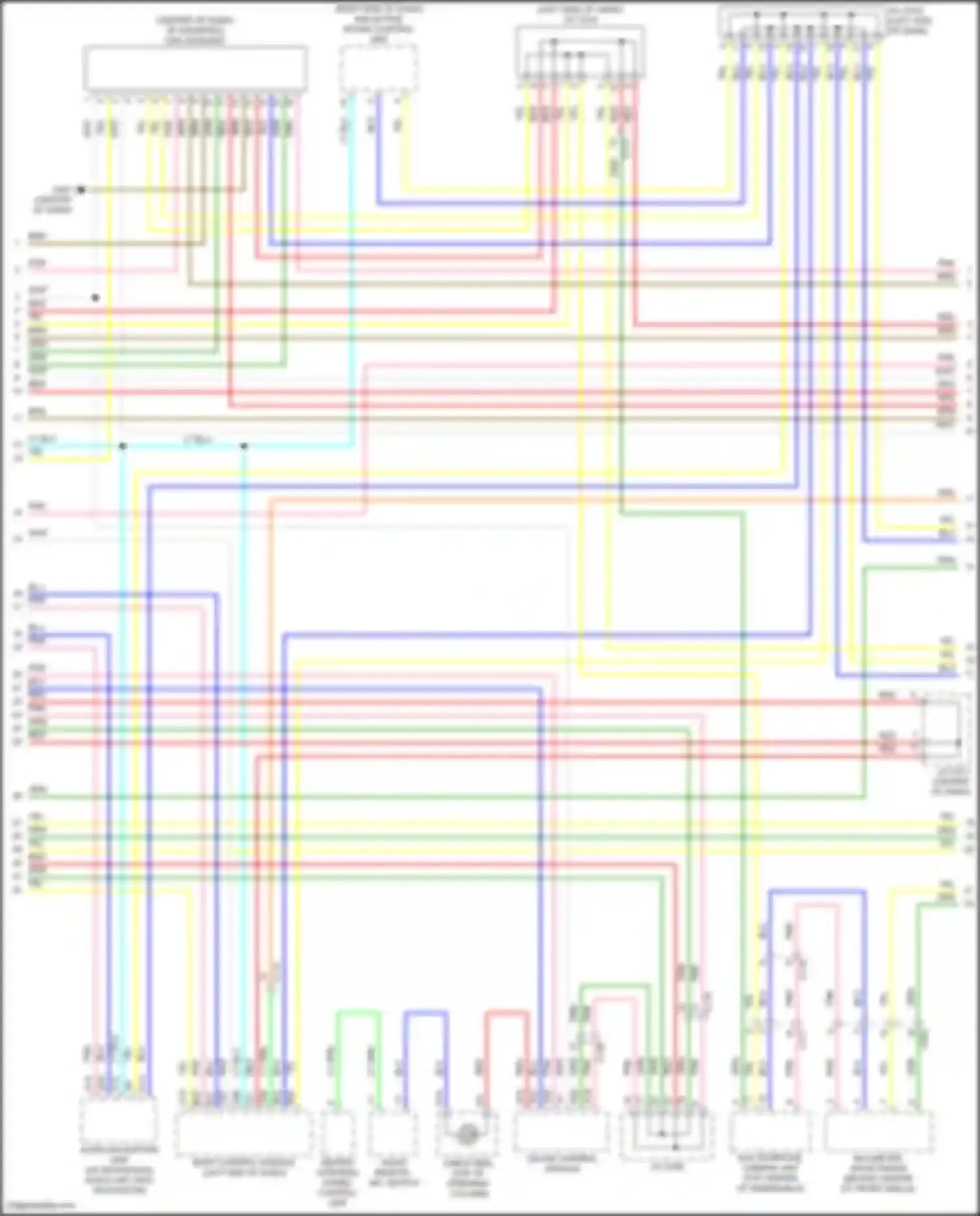 CR-V Honda V facelift (2019-2024): Computer data lines circuit, hybrid (3 of 4)