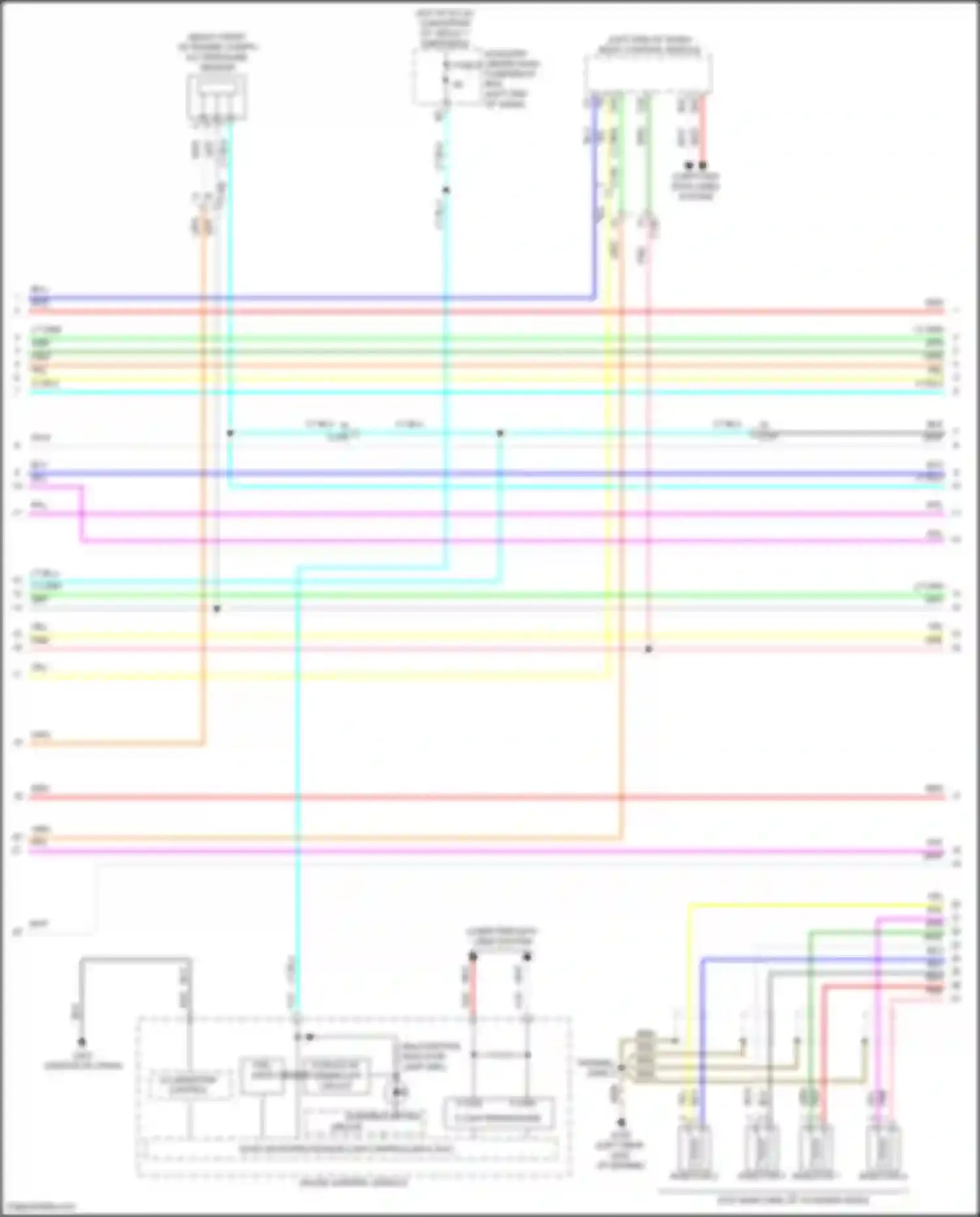 CR-V Honda V facelift (2019-2024): Wiring diagram engine performance 1.5l turbo (2 of 6)