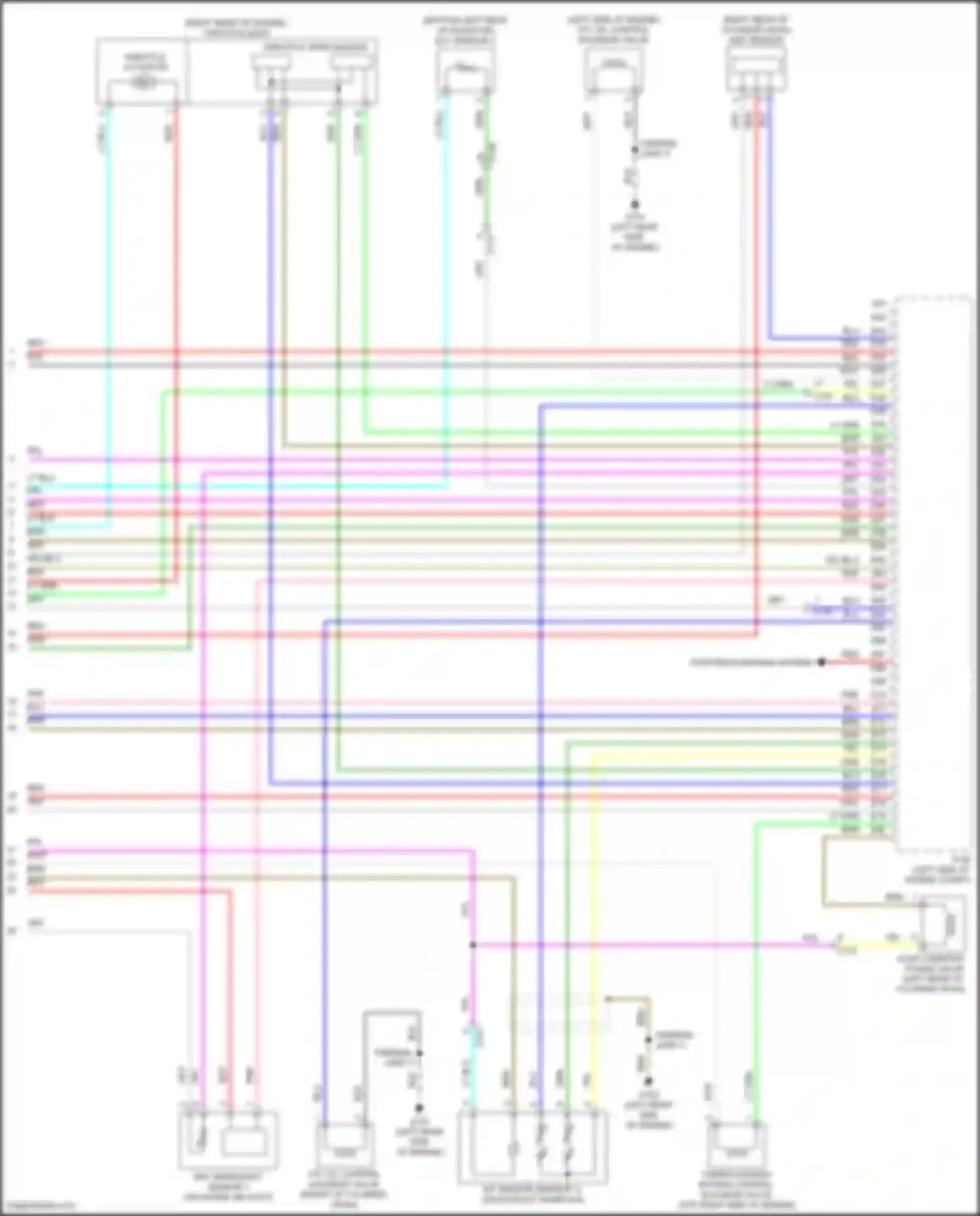 CR-V Honda V facelift (2019-2024): Wiring diagram engine performance 1.5l turbo (6 of 6)