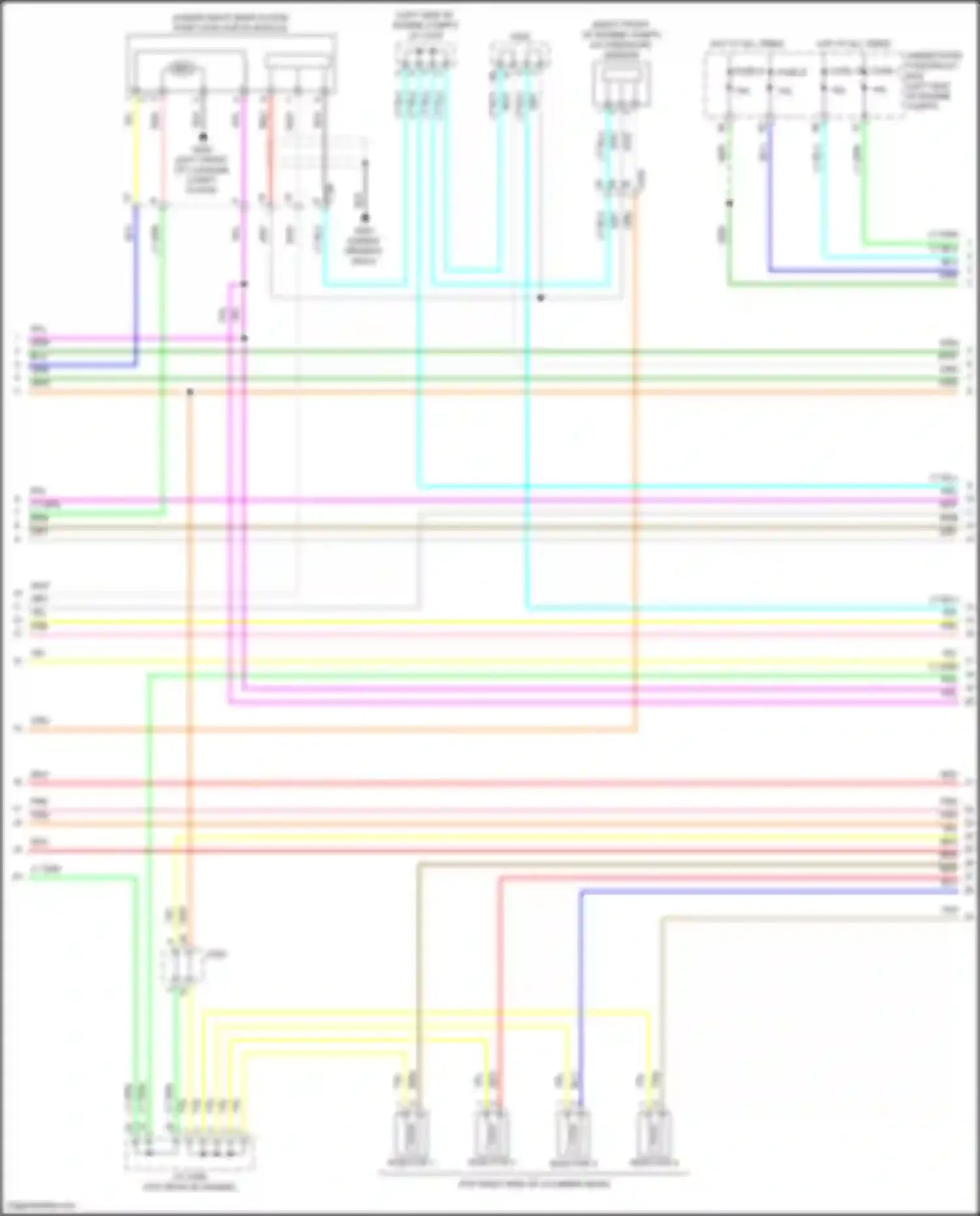 CR-V Honda V facelift (2019-2024): Wiring diagram engine performance 2.0l hybrid, engine controls circuit (3 of 8)