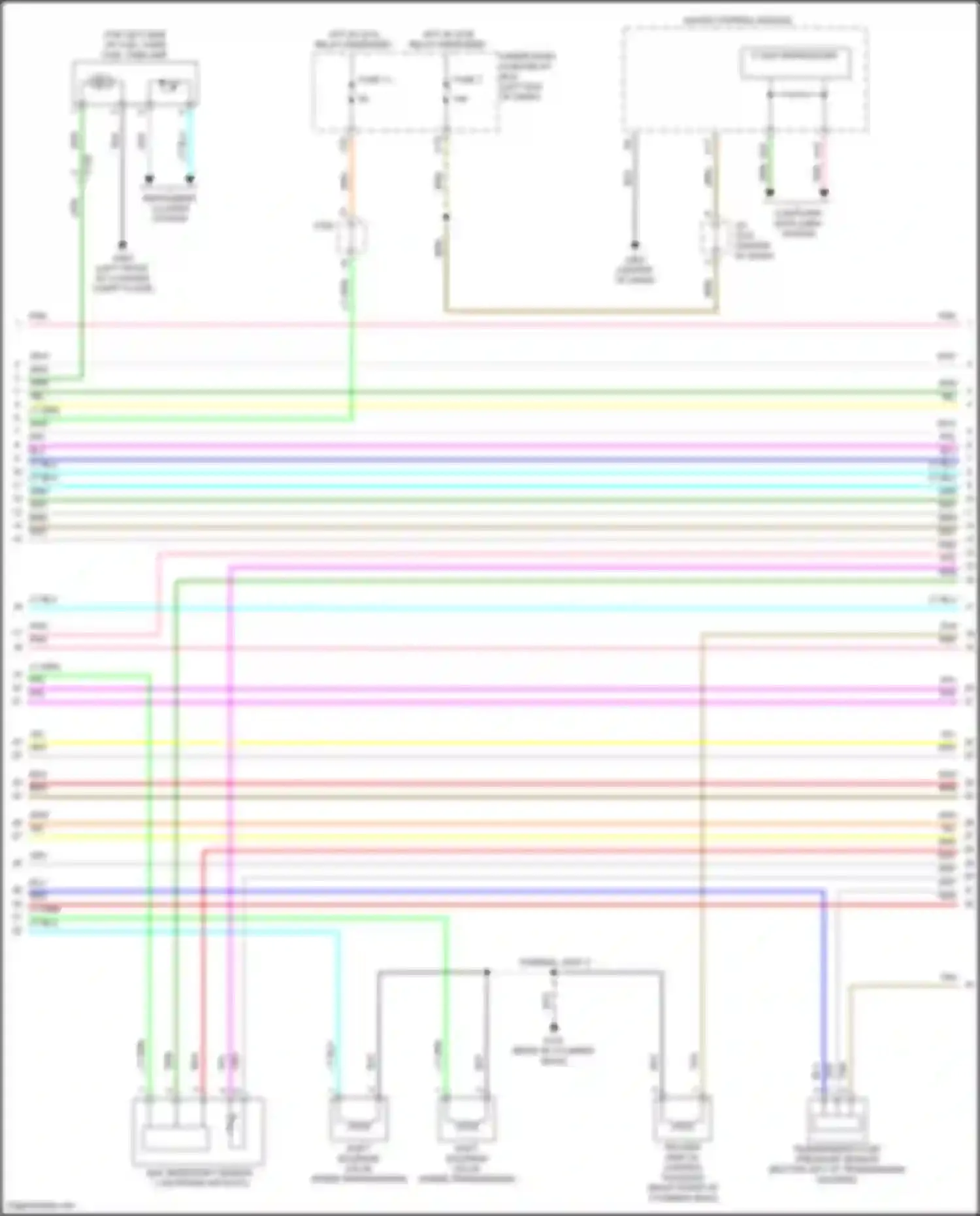 CR-V Honda V facelift (2019-2024): Wiring diagram engine performance 2.0l hybrid, engine controls circuit (5 of 8)