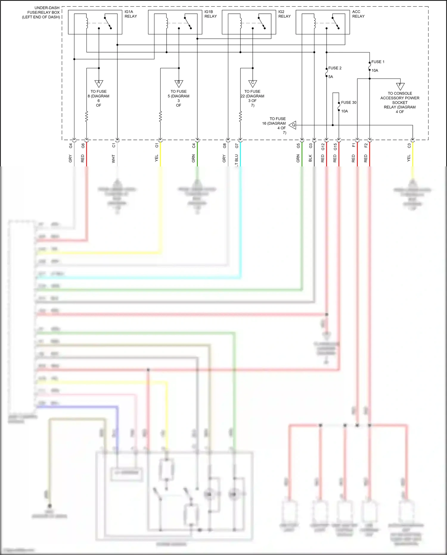 Wiring diagram body control module for Honda CR-V V facelift (2019-2024) (18 of 51)