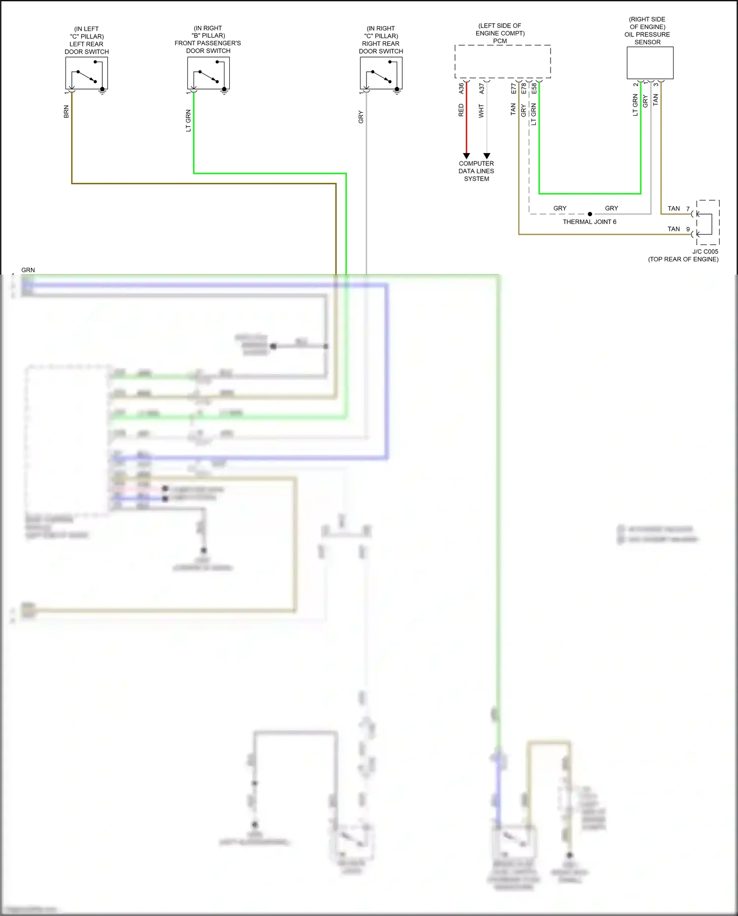 Wiring diagram body control module for Honda CR-V V facelift (2019-2024) (16 of 51)