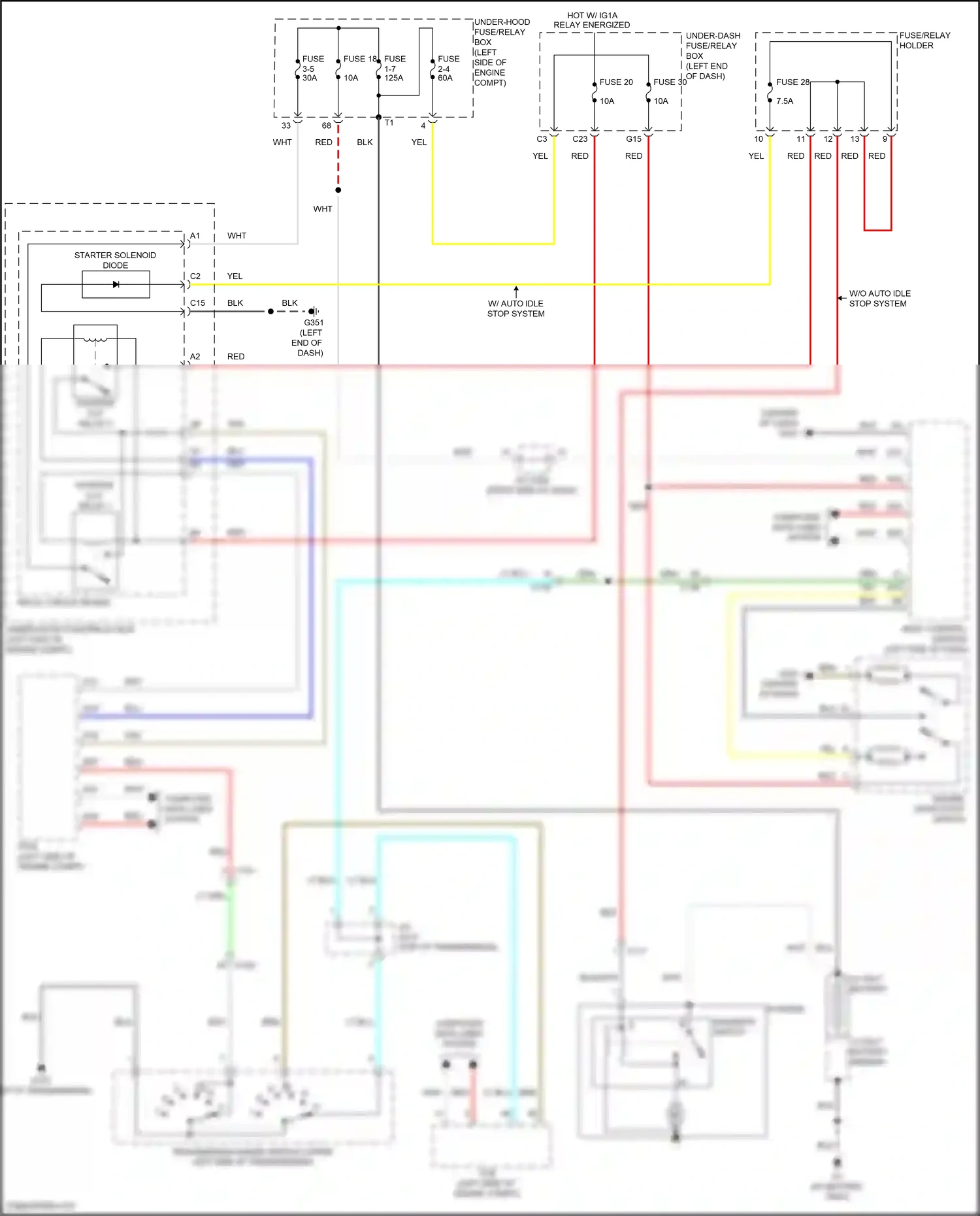 Wiring diagram body control module for Honda CR-V V facelift (2019-2024) (39 of 51)