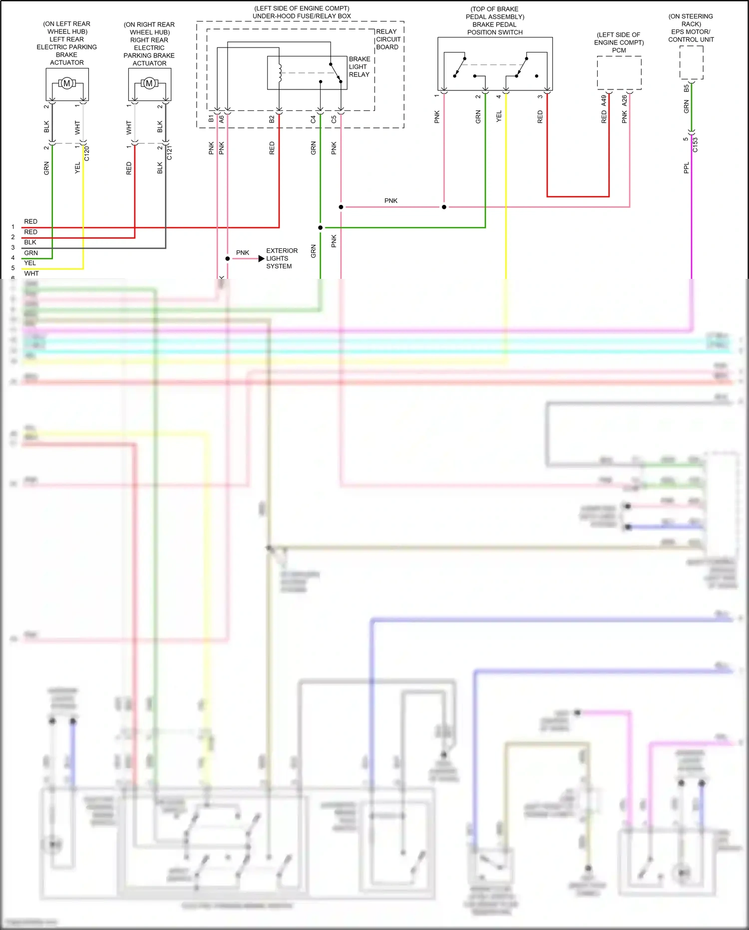 Wiring diagram body control module for Honda CR-V V facelift (2019-2024) (31 of 51)