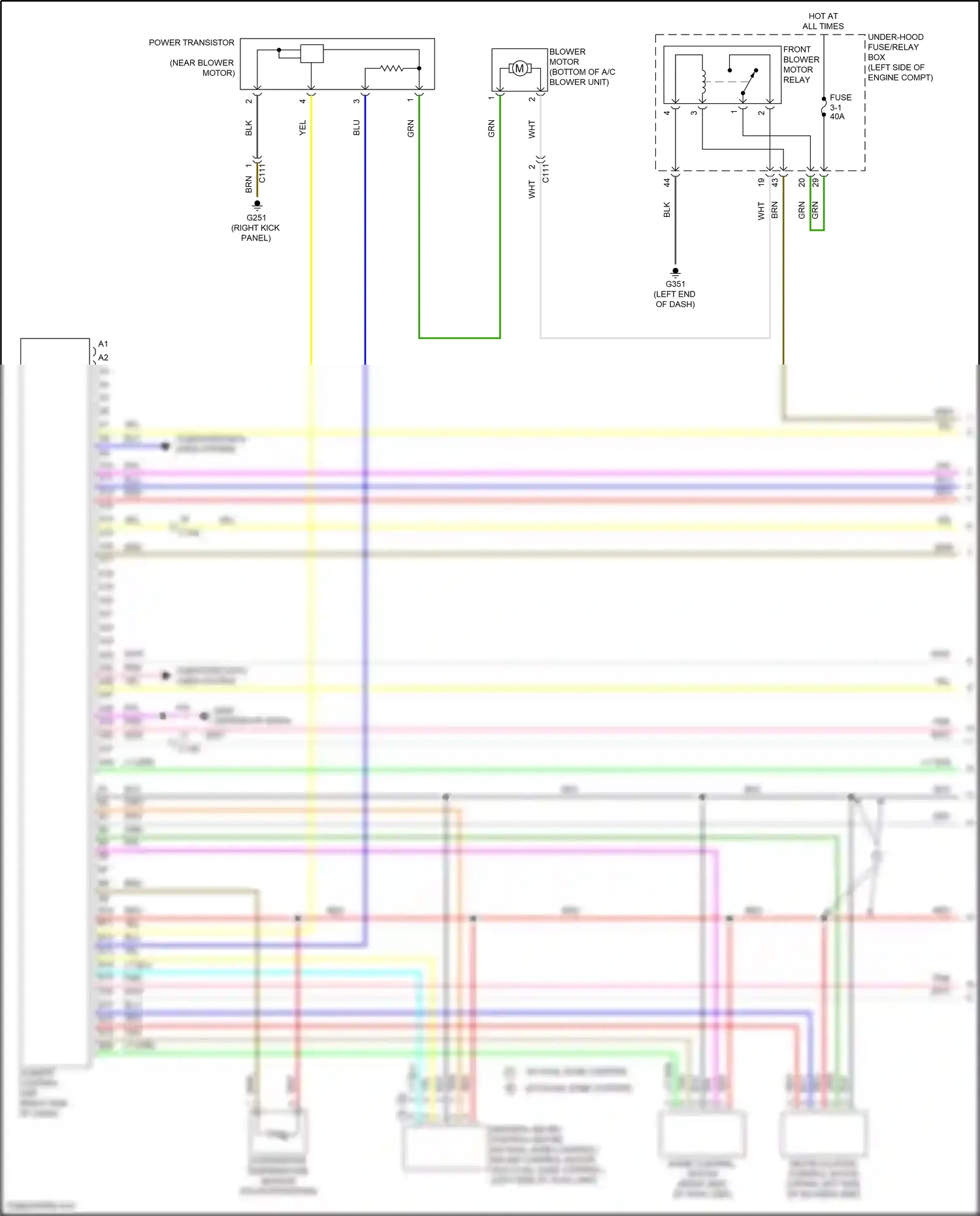 Wiring diagram computer data lines system for Honda CR-V V facelift (2019-2024) (81 of 116)