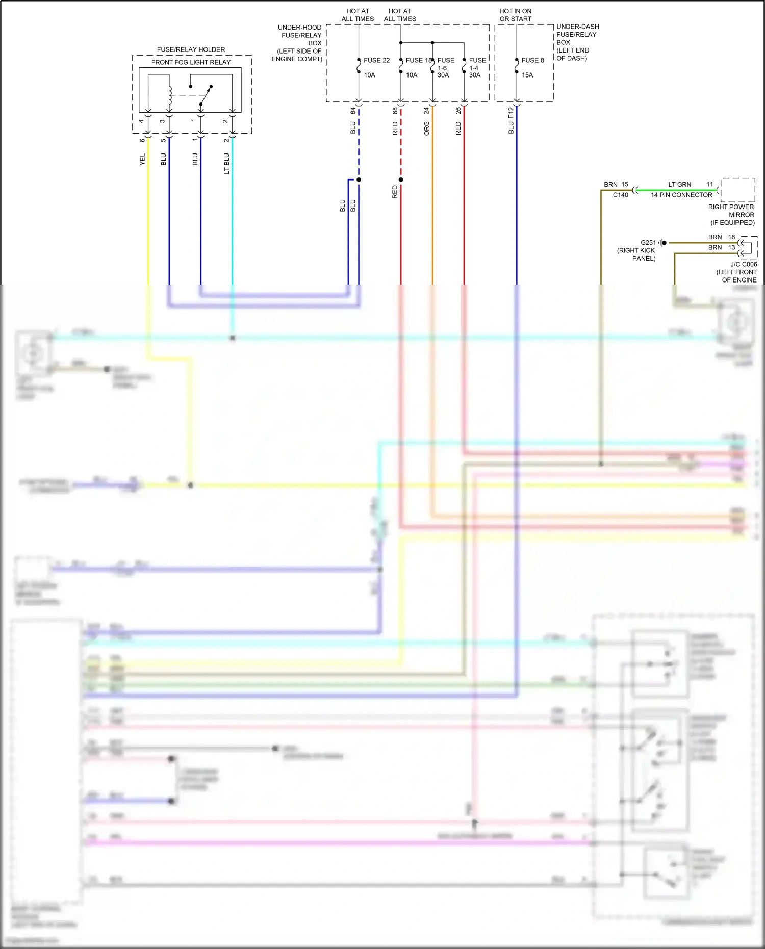 Wiring diagram computer data lines system for Honda CR-V V facelift (2019-2024) (1 of 116)