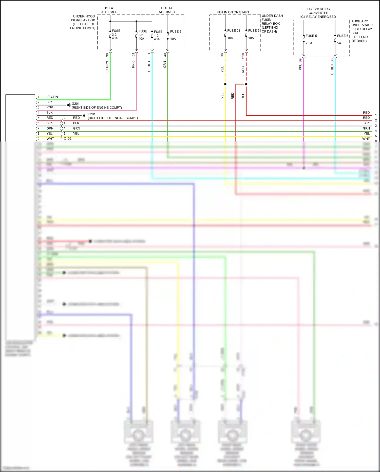 Wiring diagram computer data lines system for Honda CR-V V facelift (2019-2024) (51 of 116)