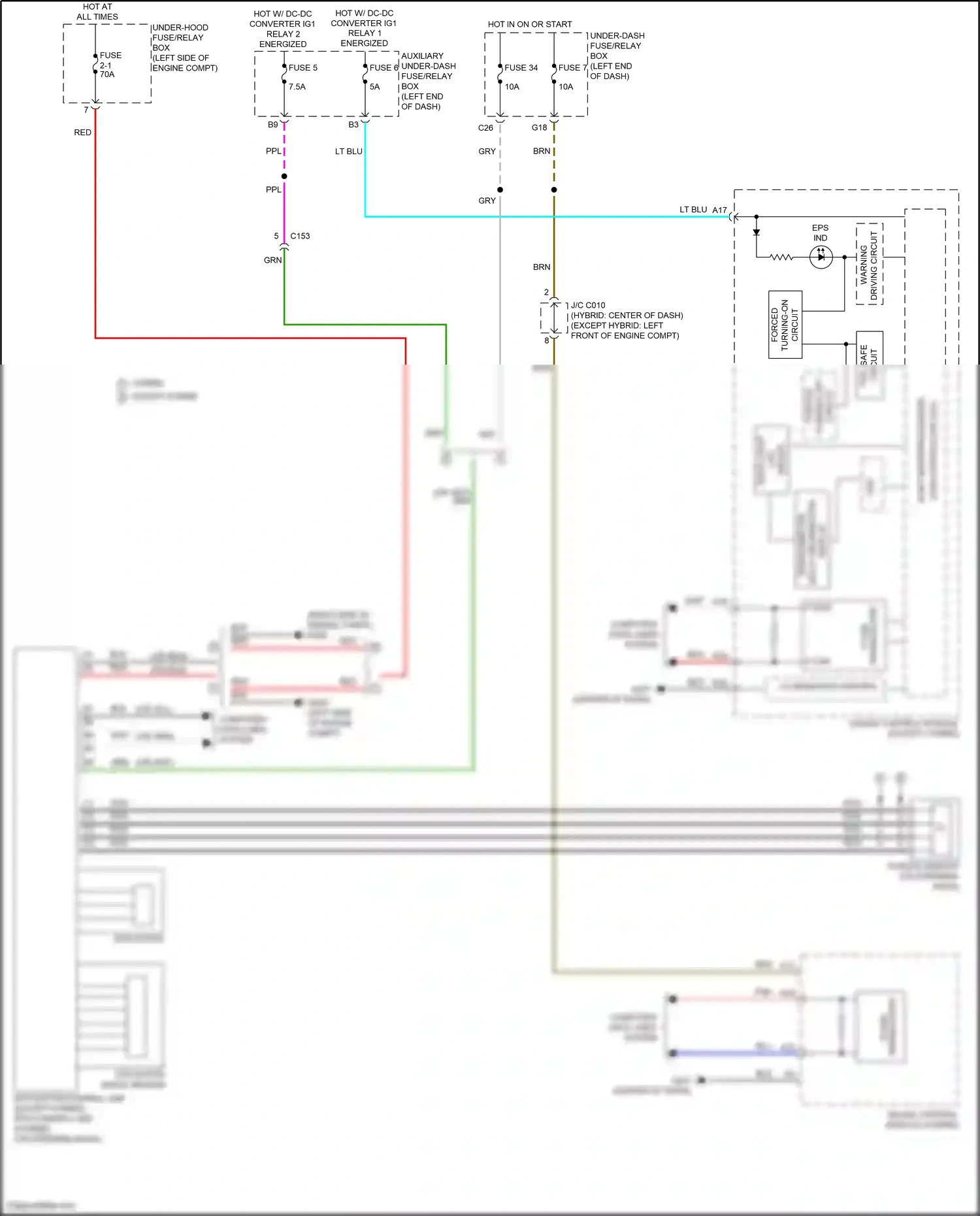 Wiring diagram computer data lines system for Honda CR-V V facelift (2019-2024) (21 of 116)
