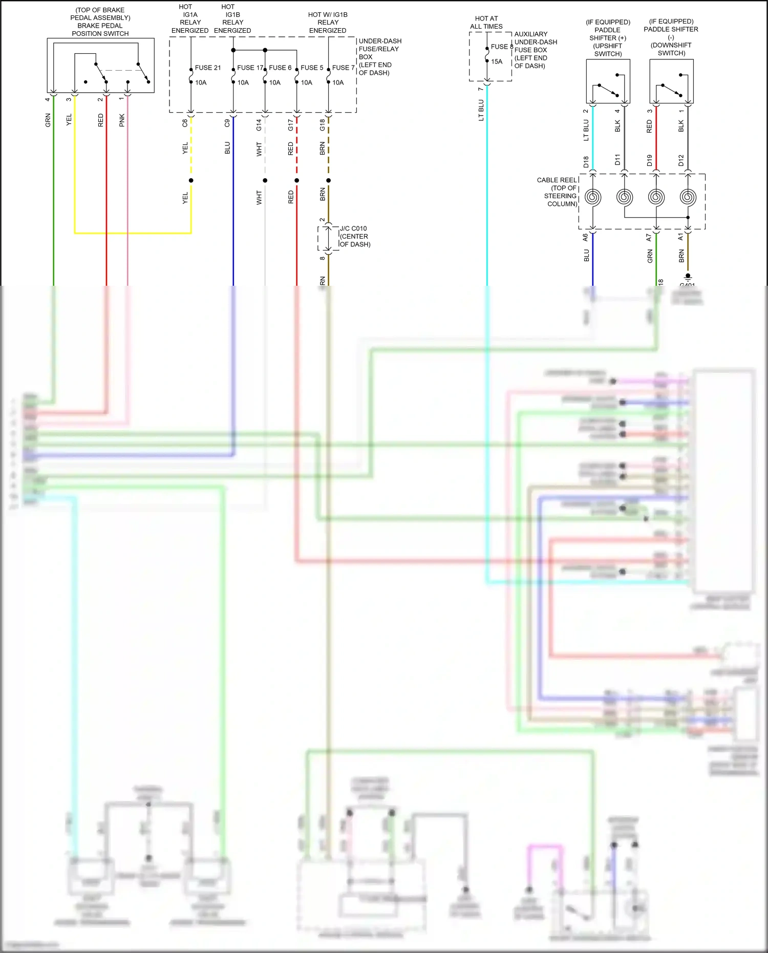 Wiring diagram computer data lines system for Honda CR-V V facelift (2019-2024) (105 of 116)