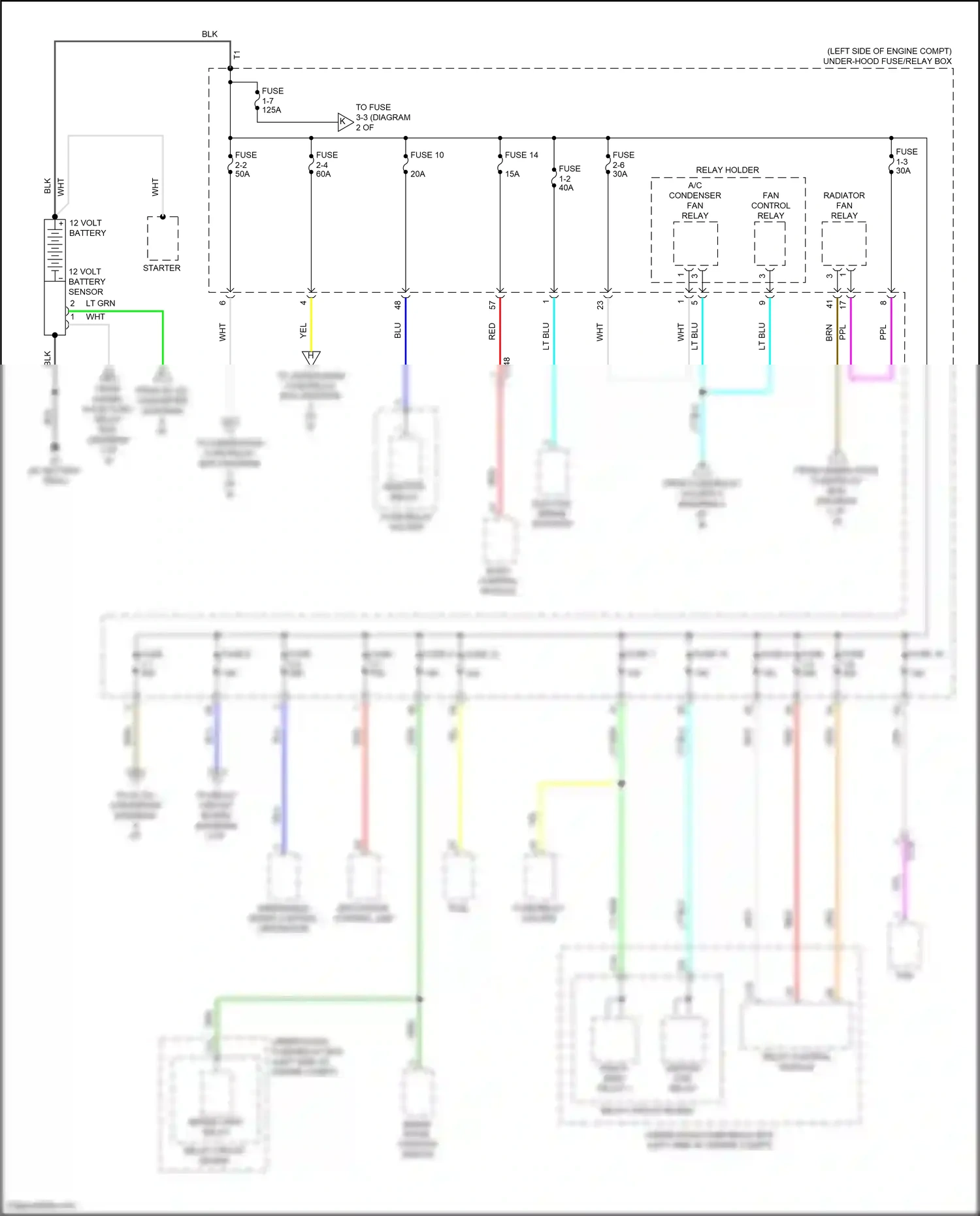 Honda CR-V V facelift (2019-2024) relay control module wiring diagram  (15 of 27)