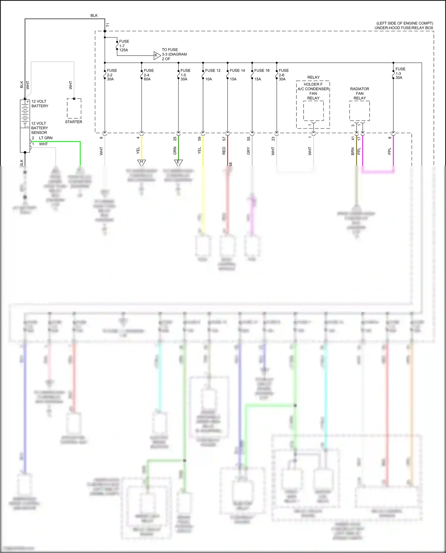 Honda CR-V V facelift (2019-2024) relay control module wiring diagram  (12 of 27)