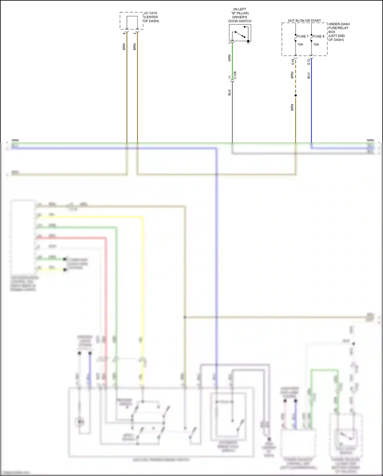 Wiring diagram vsa modulator control unit for Honda CR-V V facelift (2019-2024) (7 of 18)