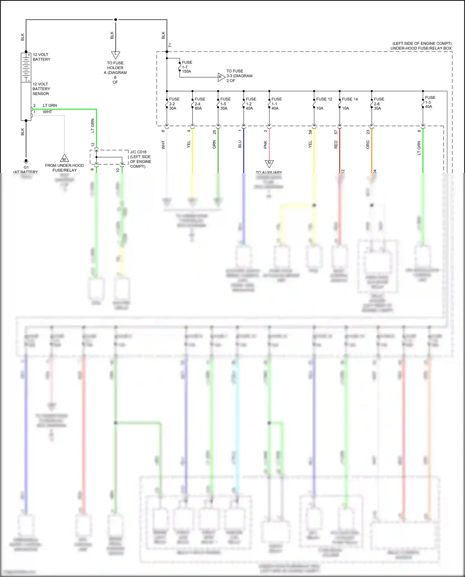 Wiring diagram vsa modulator control unit for Honda CR-V V facelift (2019-2024) (17 of 18)