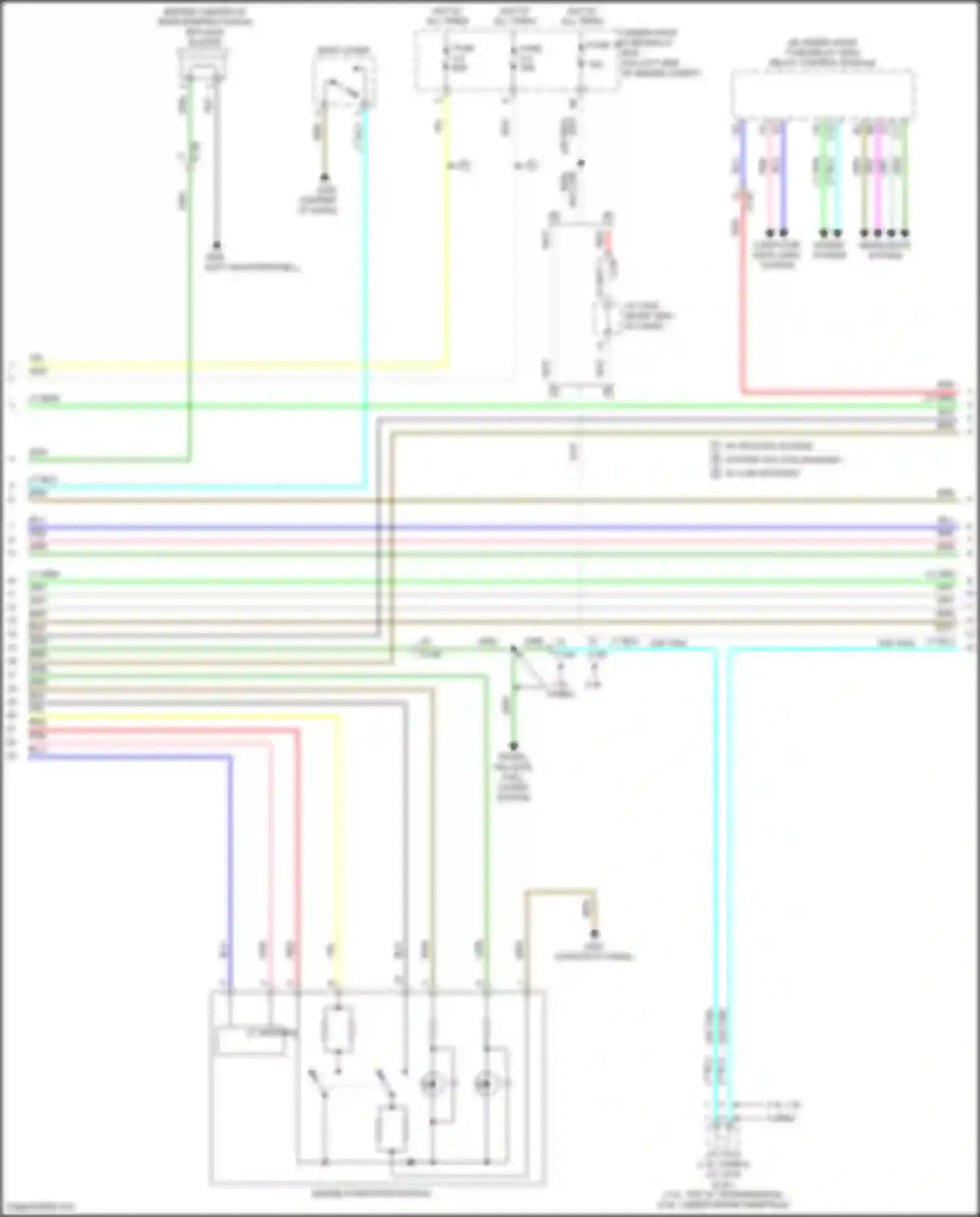 CR-V Honda V (2016-2022): Forced entry circuit (3 of 6)