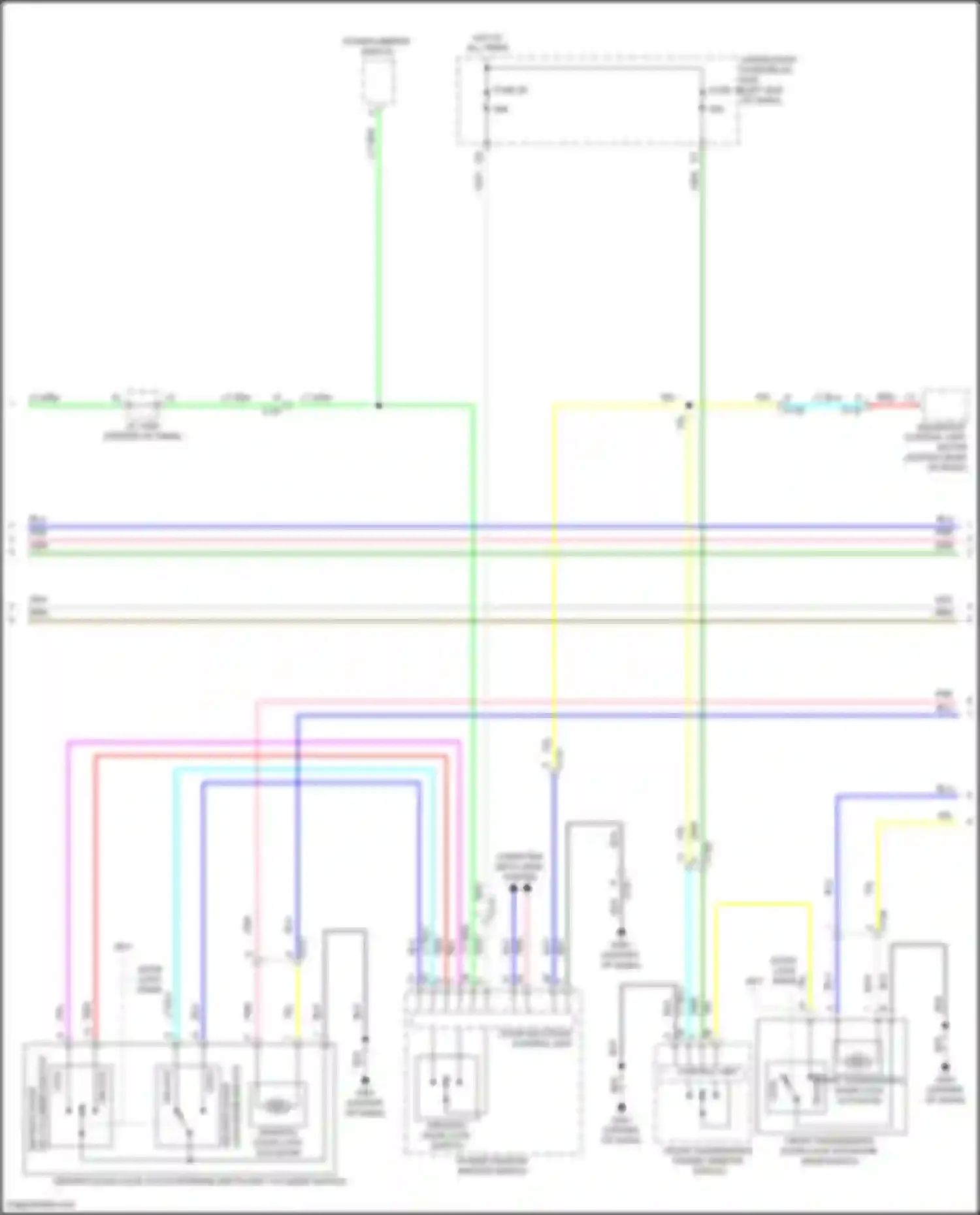 CR-V Honda V (2016-2022): Forced entry circuit (5 of 6)