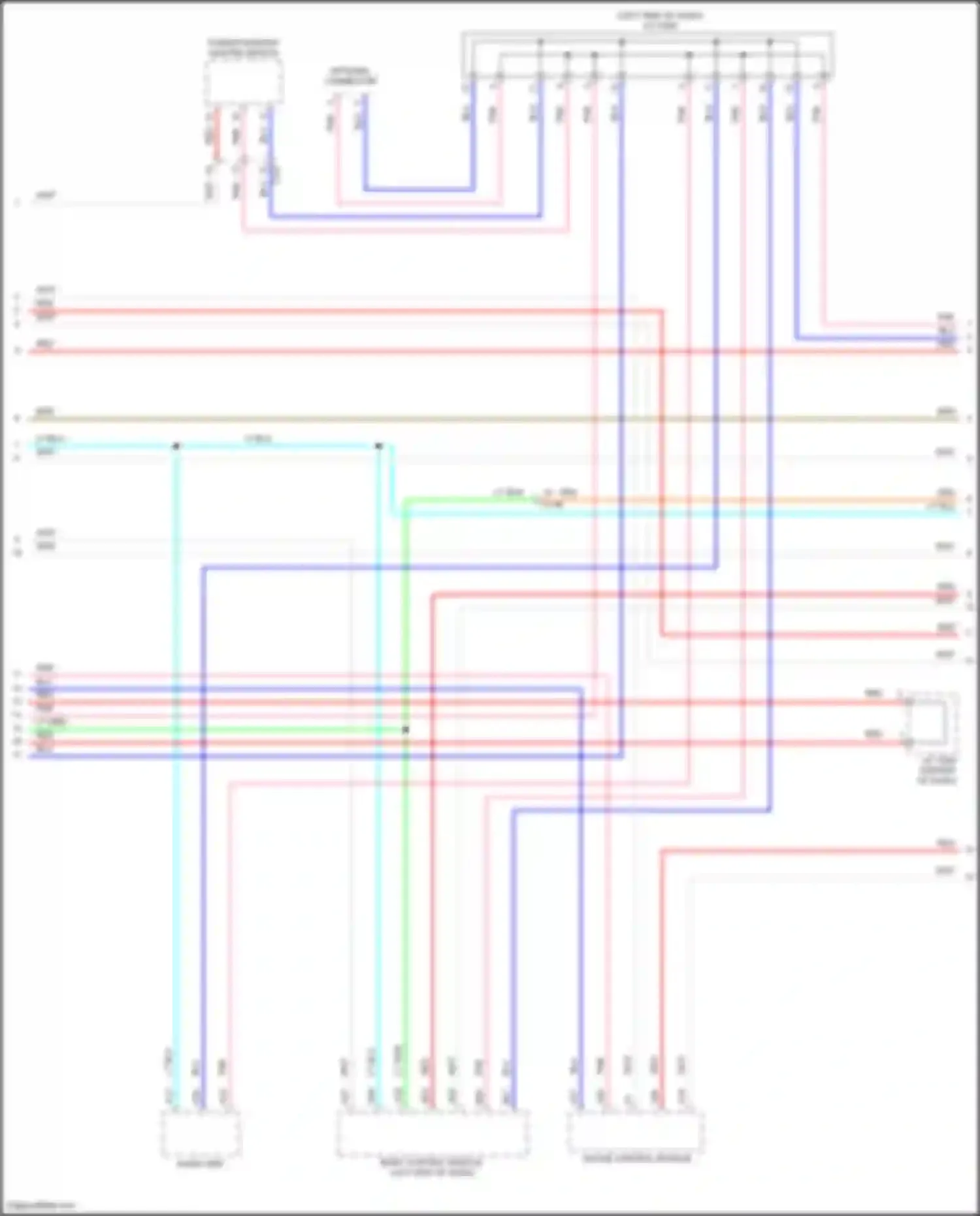 CR-V Honda V (2016-2022): Computer data lines circuit, w/o can gateway (2 of 3)
