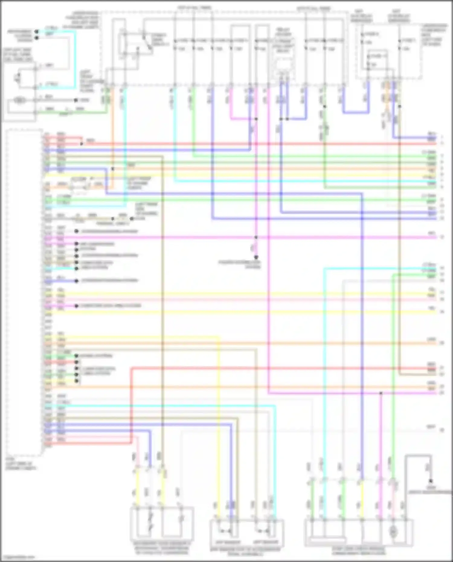 CR-V Honda V (2016-2022): Wiring diagram engine performance 1.5l turbo (1 of 6)