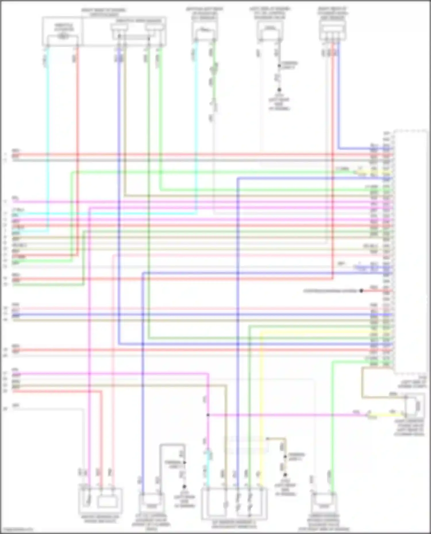 CR-V Honda V (2016-2022): Wiring diagram engine performance 1.5l turbo (6 of 6)