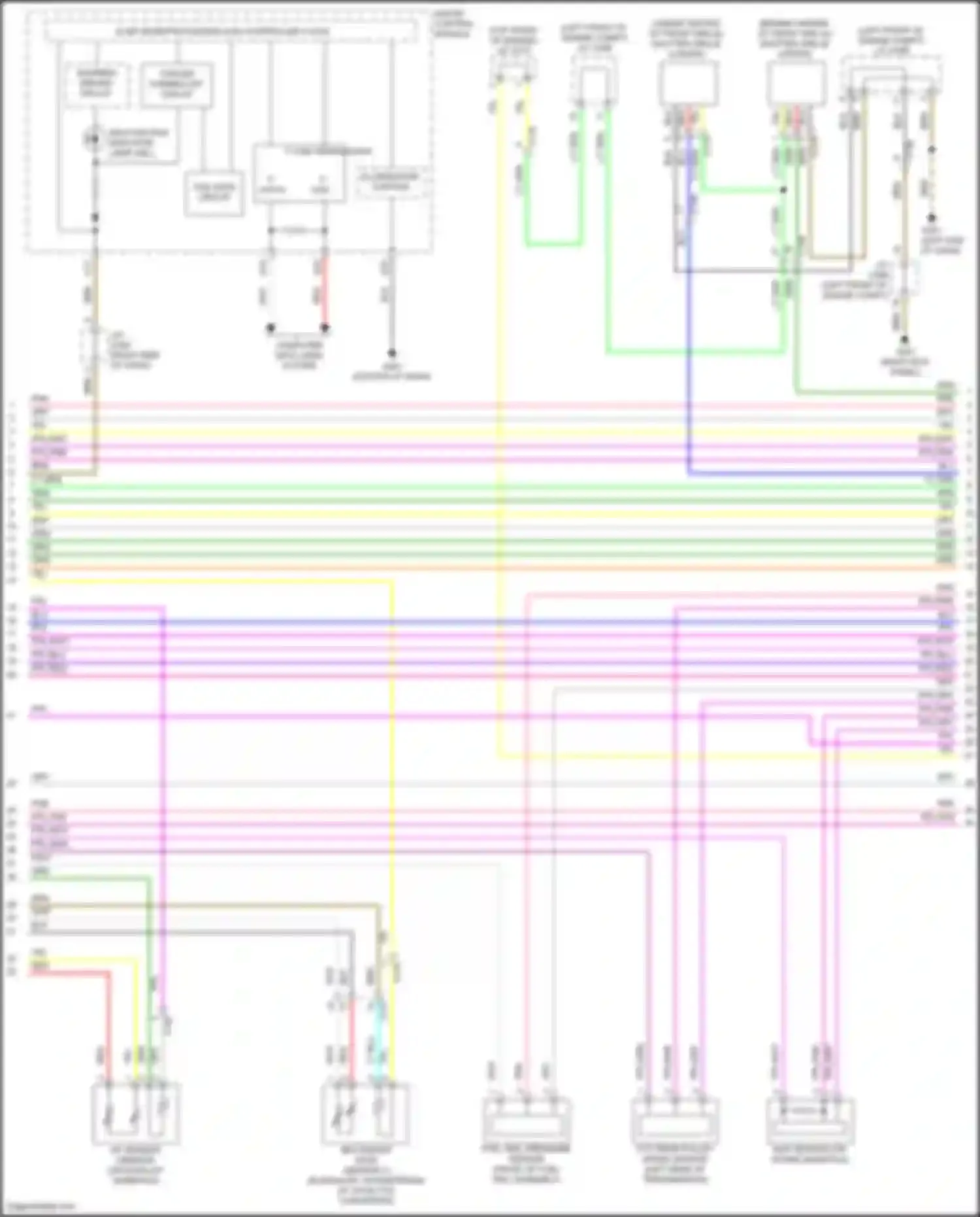 CR-V Honda V (2016-2022): Wiring diagram engine performance 2.4l (4 of 7)