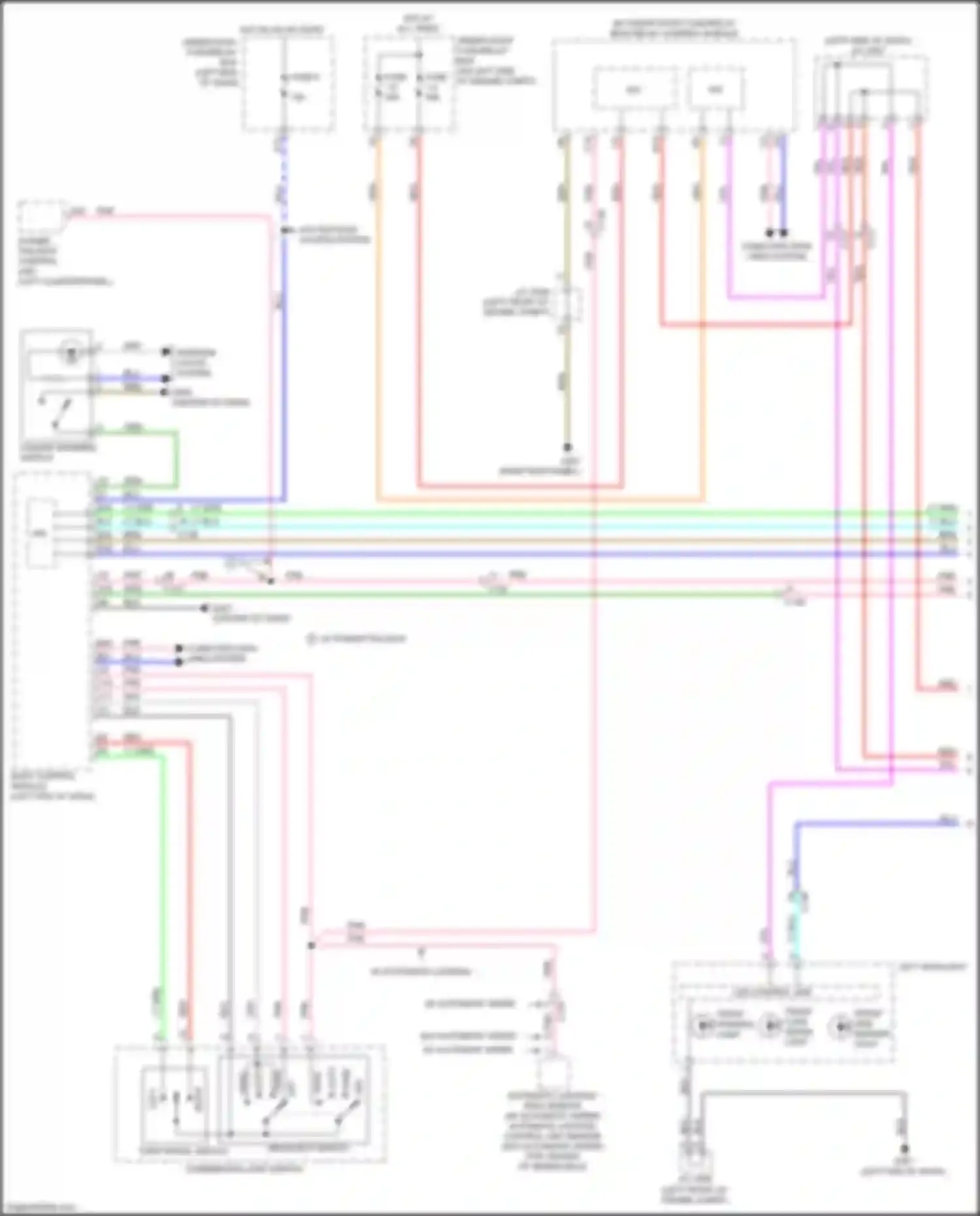 CR-V Honda V (2016-2022): Exterior lamps circuit (1 of 3)