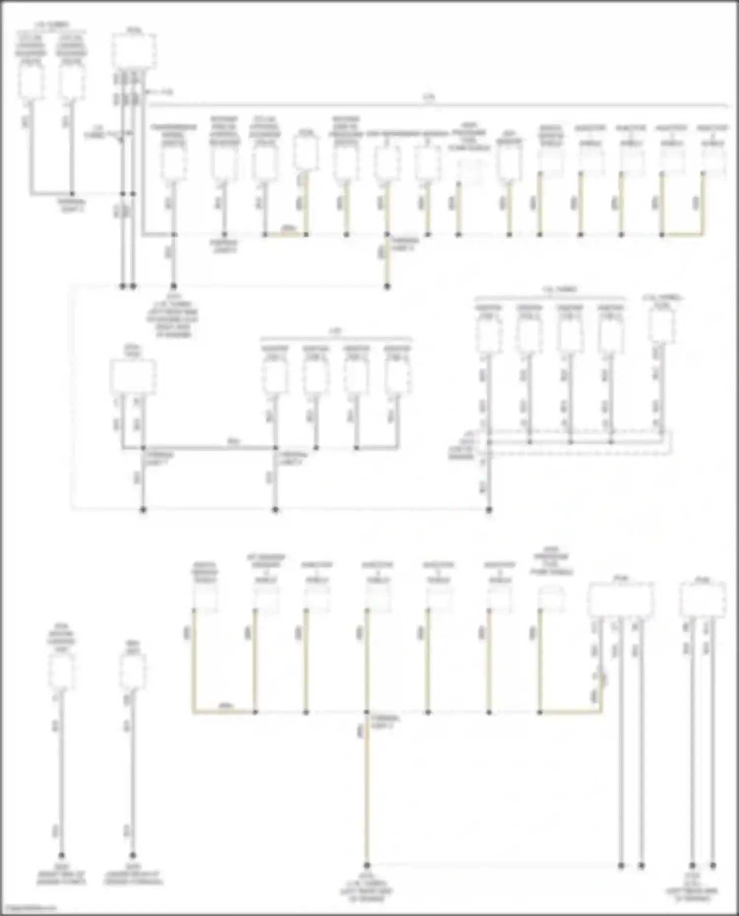 CR-V Honda V (2016-2022): Ground distribution circuit (1 of 5)