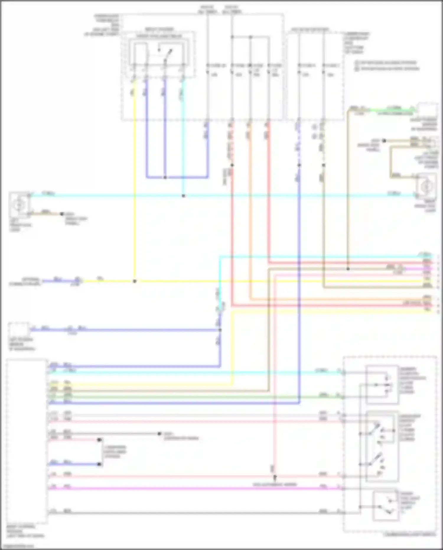 CR-V Honda V (2016-2022): Headlights circuit (1 of 2)