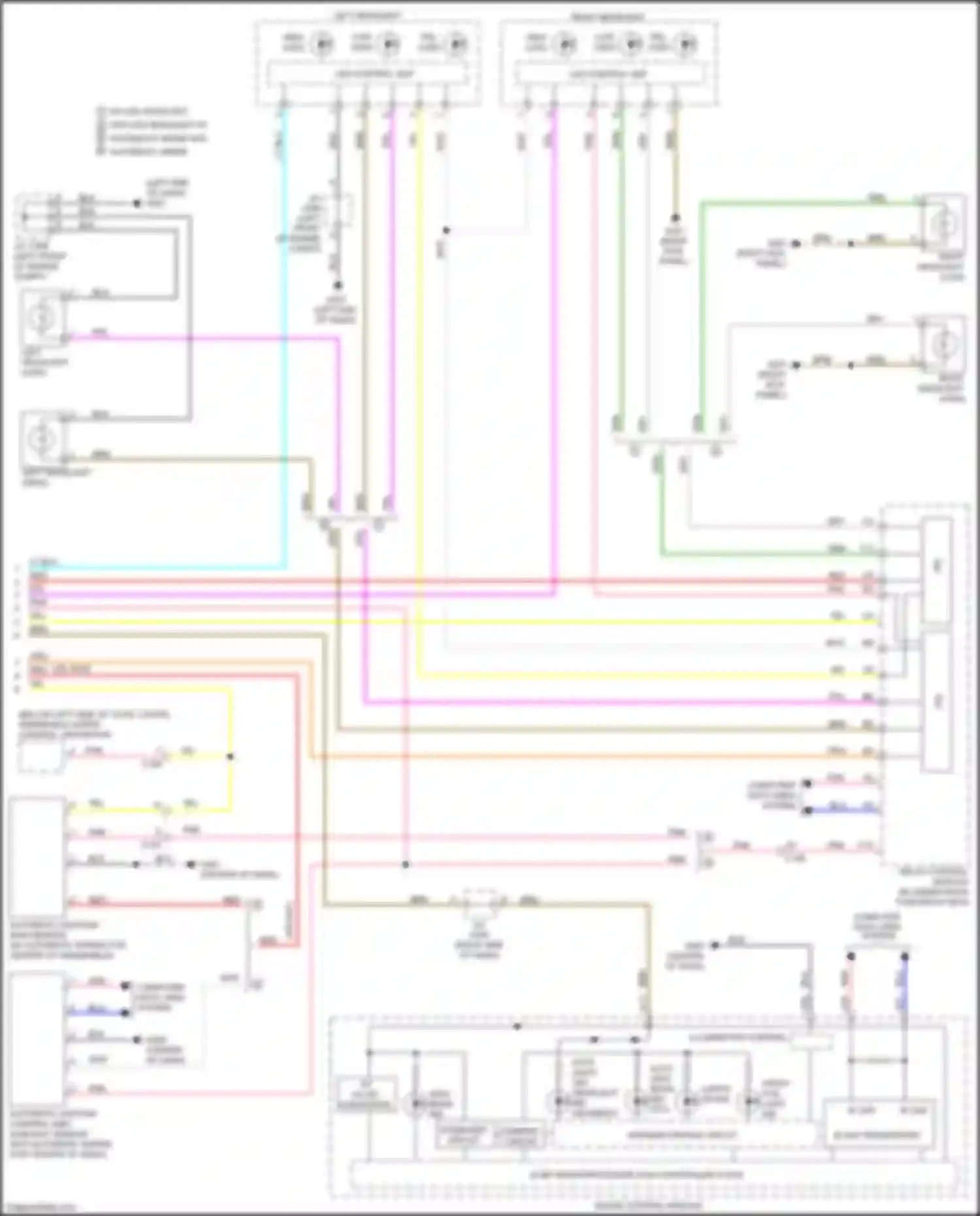 CR-V Honda V (2016-2022): Headlights circuit (2 of 2)