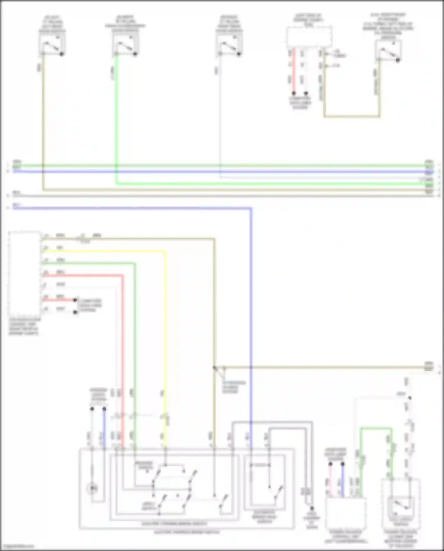 CR-V Honda V (2016-2022): Instrument cluster circuit (3 of 4)