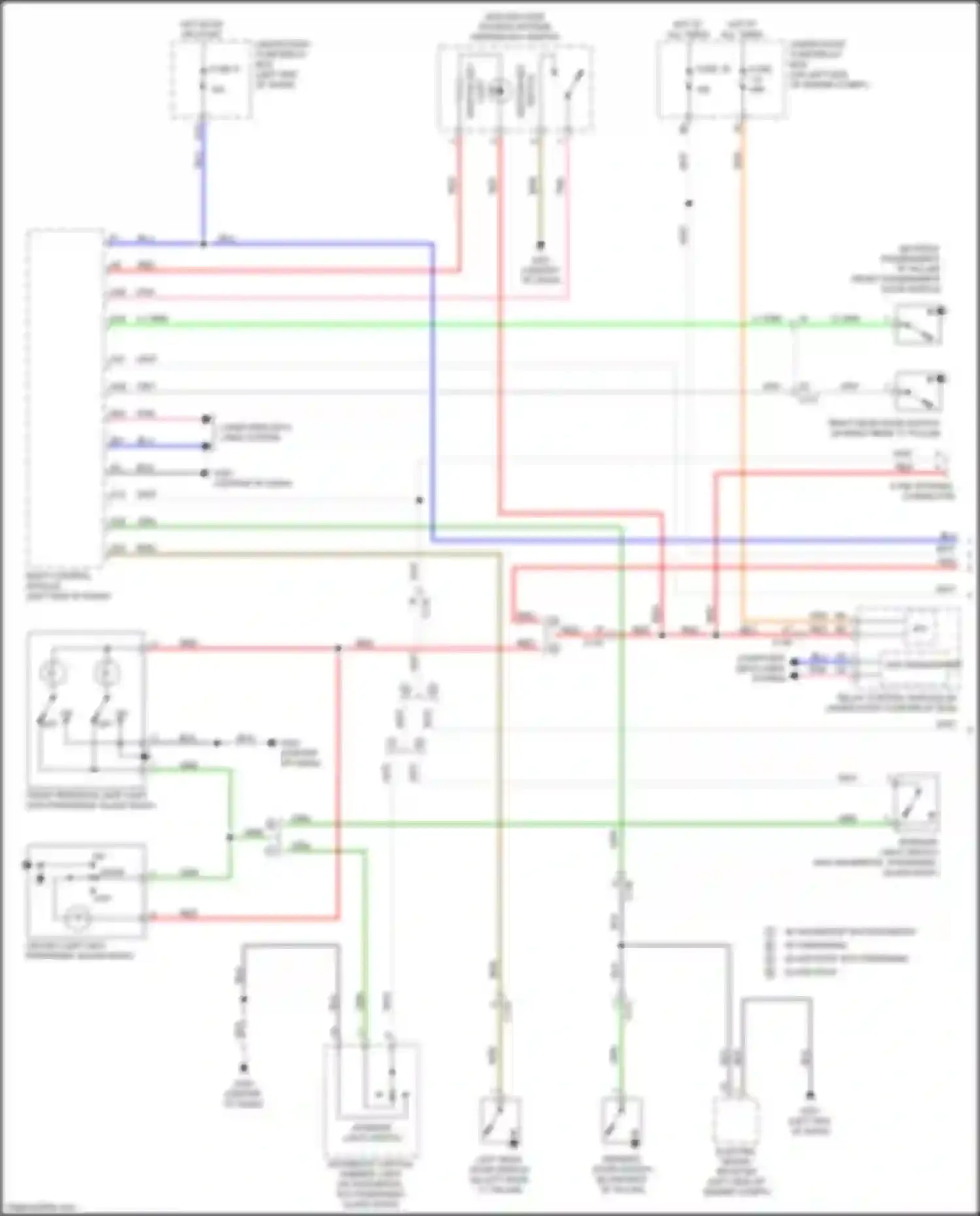 CR-V Honda V (2016-2022): Entry light timer circuit (1 of 2)