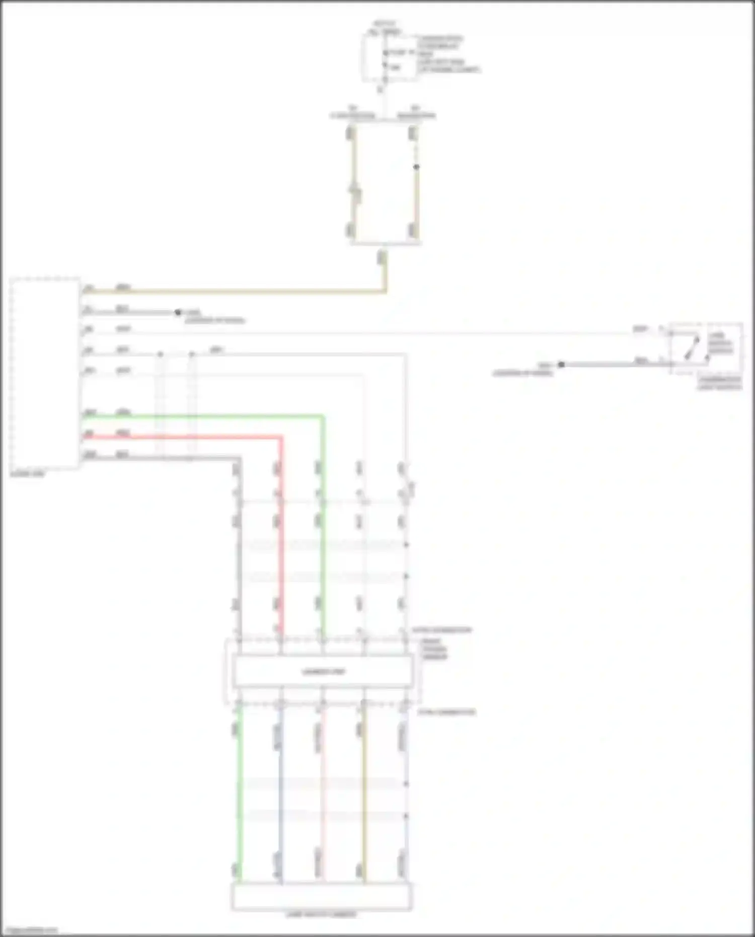 CR-V Honda V (2016-2022): Lane watch camera circuit