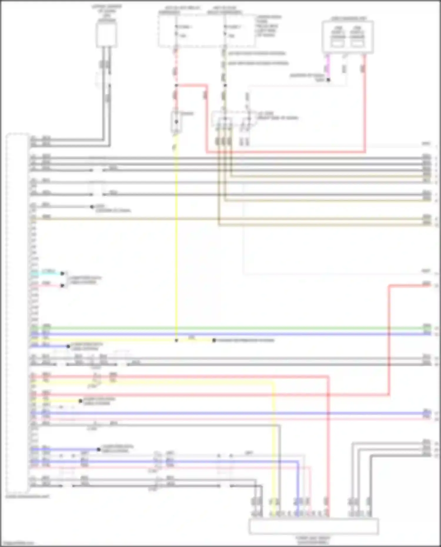 CR-V Honda V (2016-2022): Navigation circuit, w/ amplifier (1 of 6)