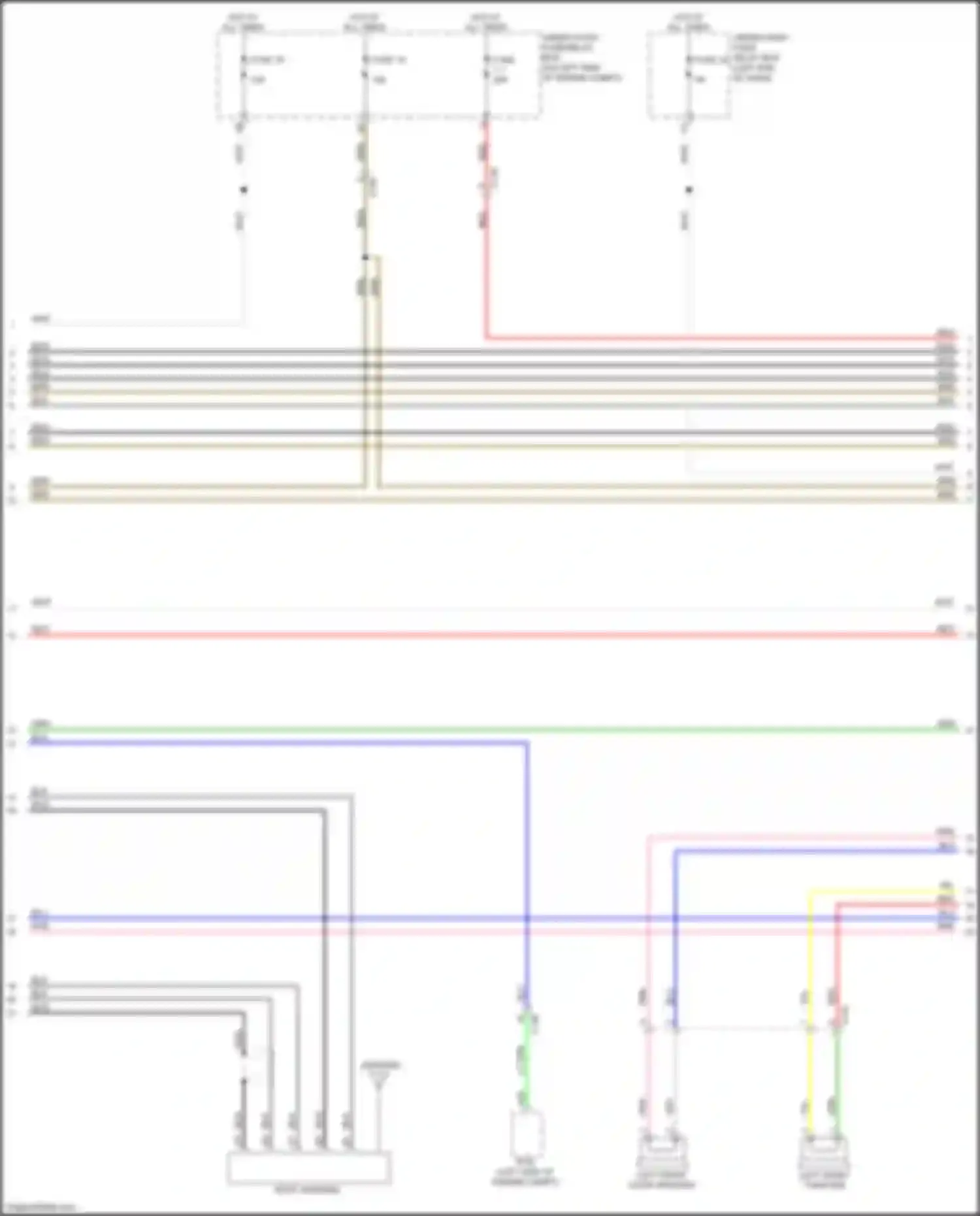 CR-V Honda V (2016-2022): Navigation circuit, w/ amplifier (2 of 6)