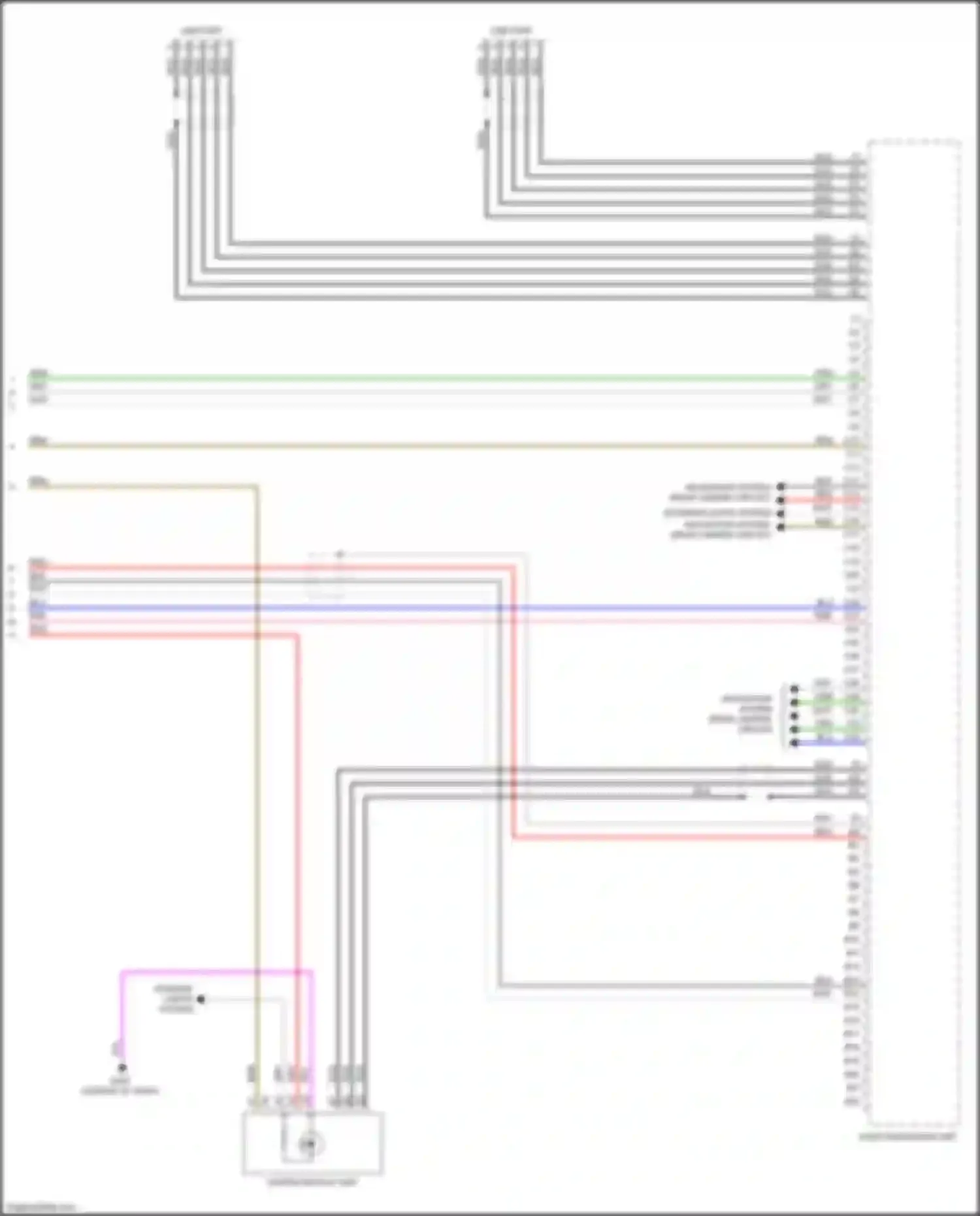 CR-V Honda V (2016-2022): Navigation circuit, w/ amplifier (6 of 6)
