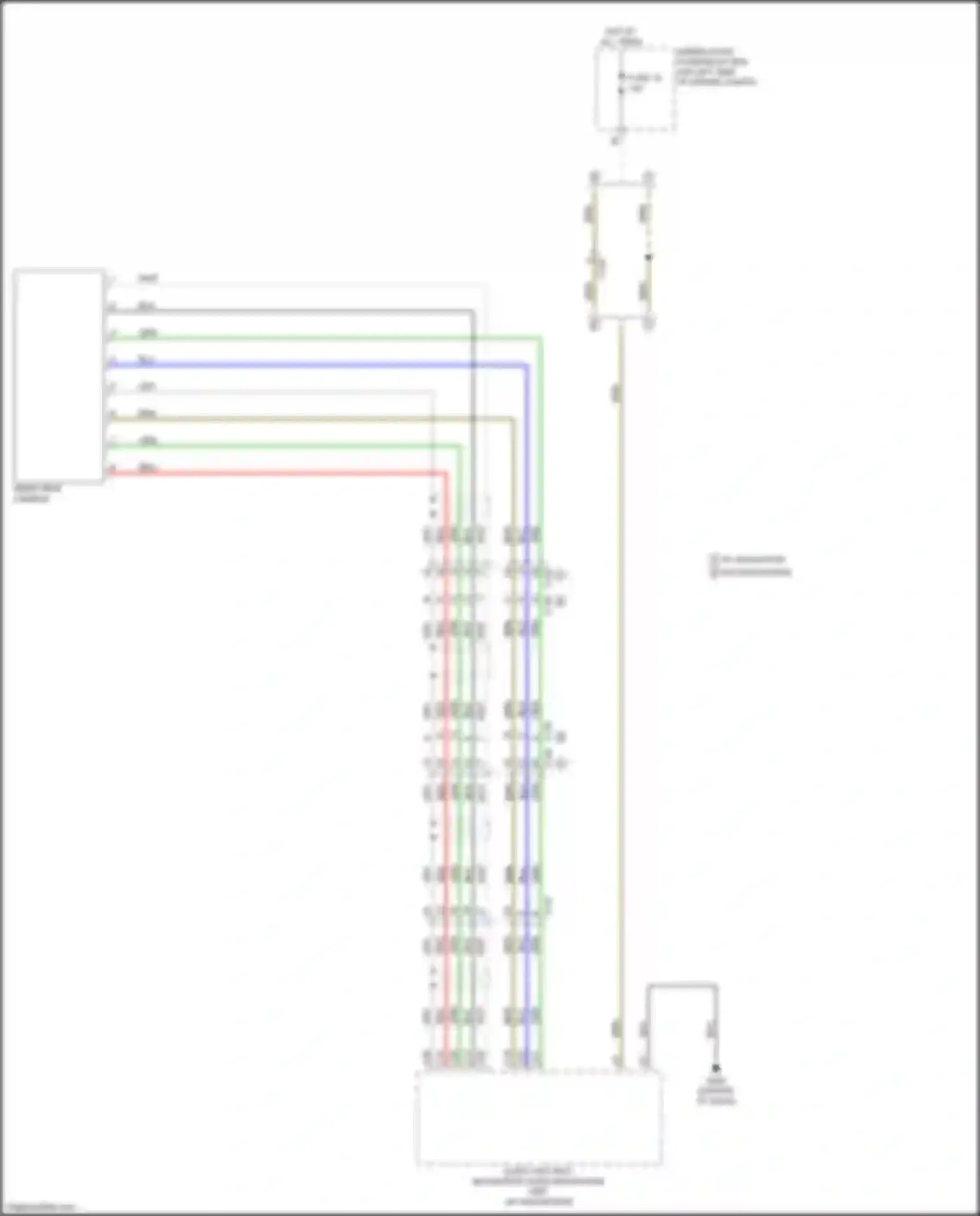 CR-V Honda V (2016-2022): Rear camera circuit