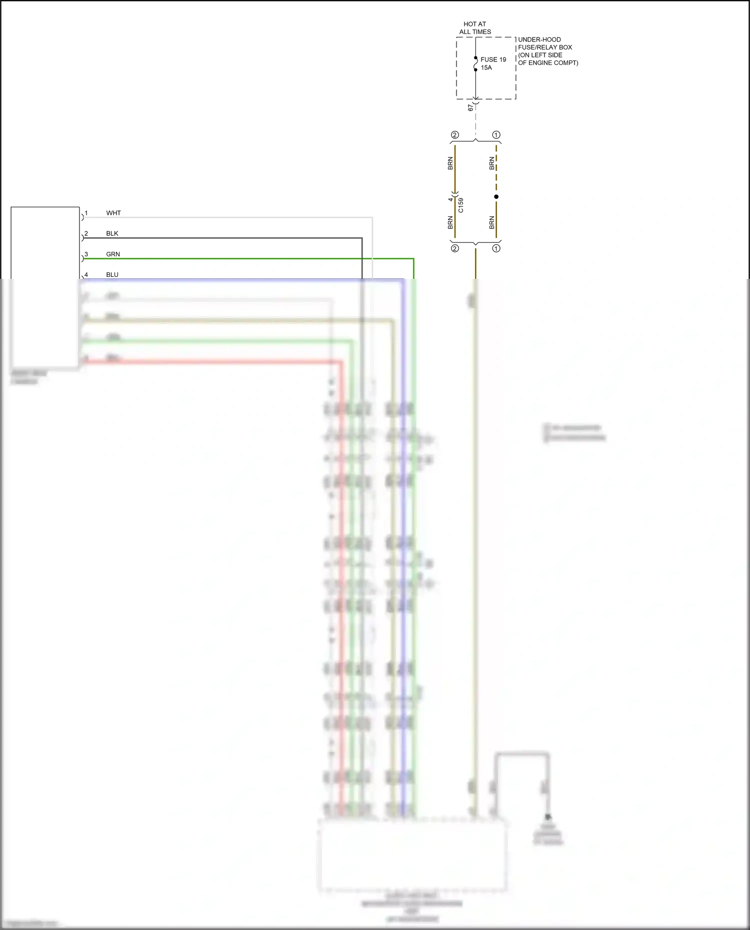 Wiring diagram blu for Honda CR-V V (2016-2022) (66 of 136)