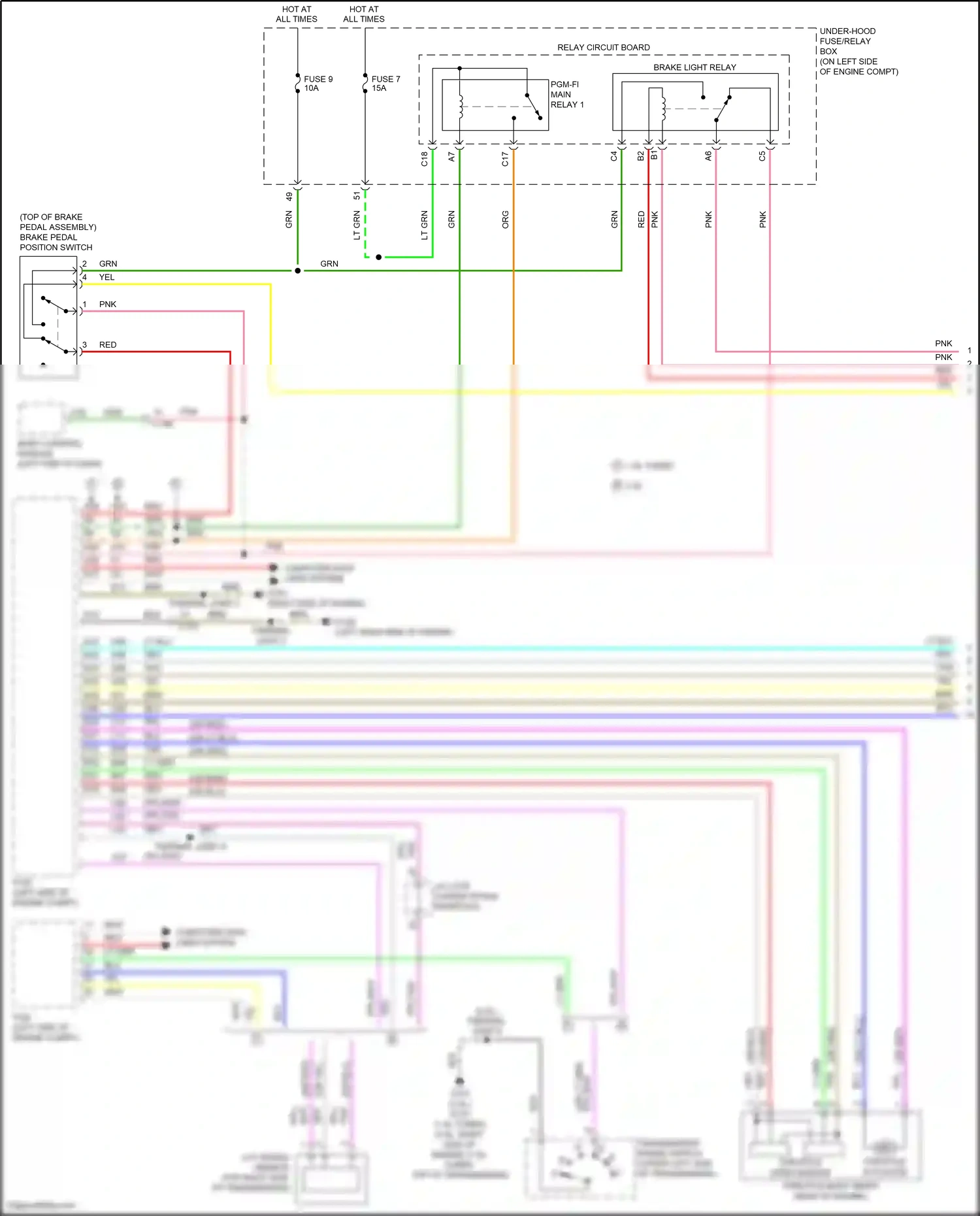 Wiring diagram body control module for Honda CR-V V (2016-2022) (12 of 34)